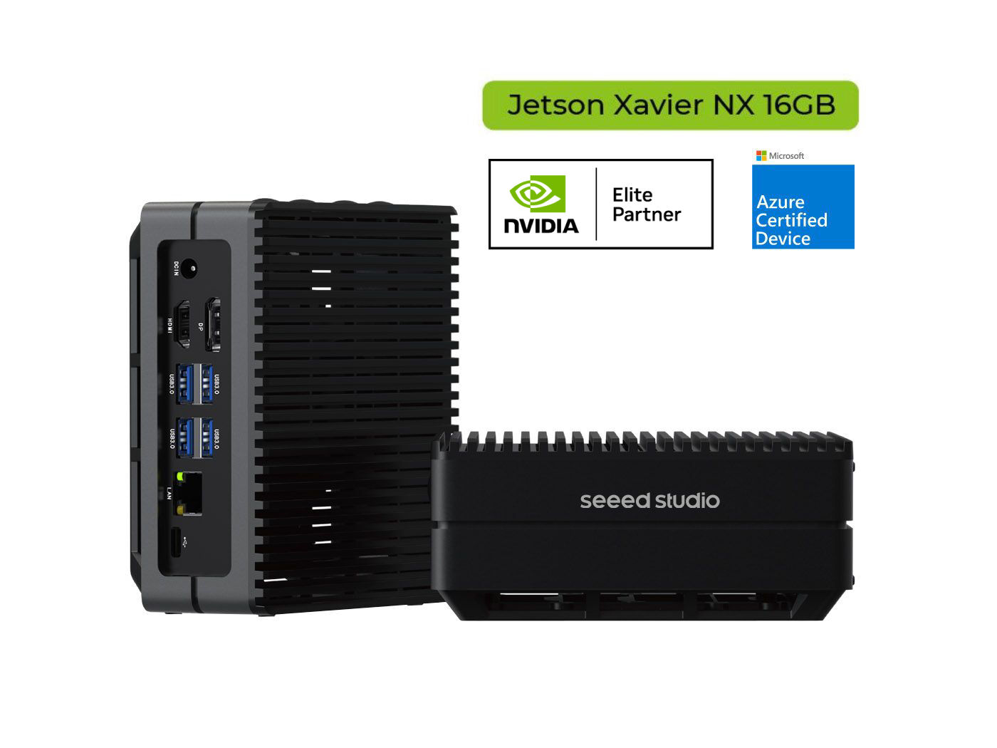 reComputer J2022 (w/o power adapter) - Edge AI Computer with NVIDIA® Jetson™ Xavier NX 16GB