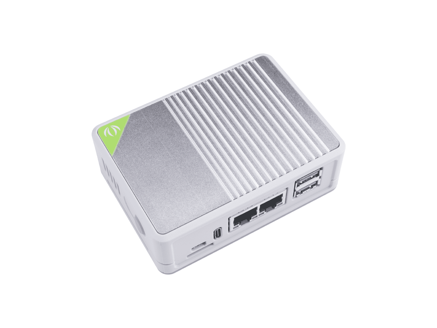 Aluminum Alloy CNC Passive Cooling Cover Case for Raspberry Pi CM4 Dual Gigabit Ethernet Carrier Board - Image 2