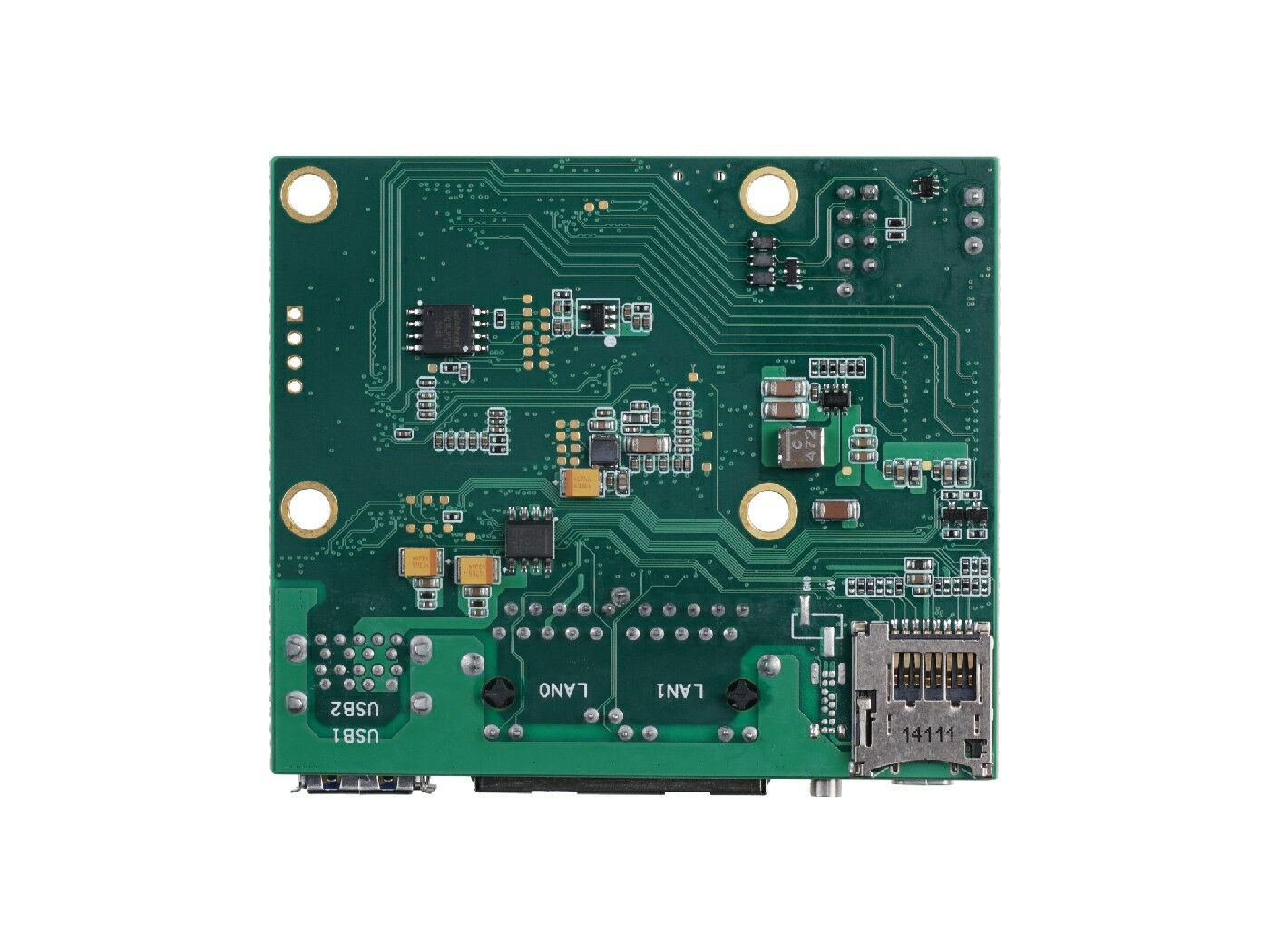 Dual Gigabit Ethernet NICs CM4 Carrier Board for Raspberry Pi CM4 with 4GB RAM/ 32GB eMMC - Image 3