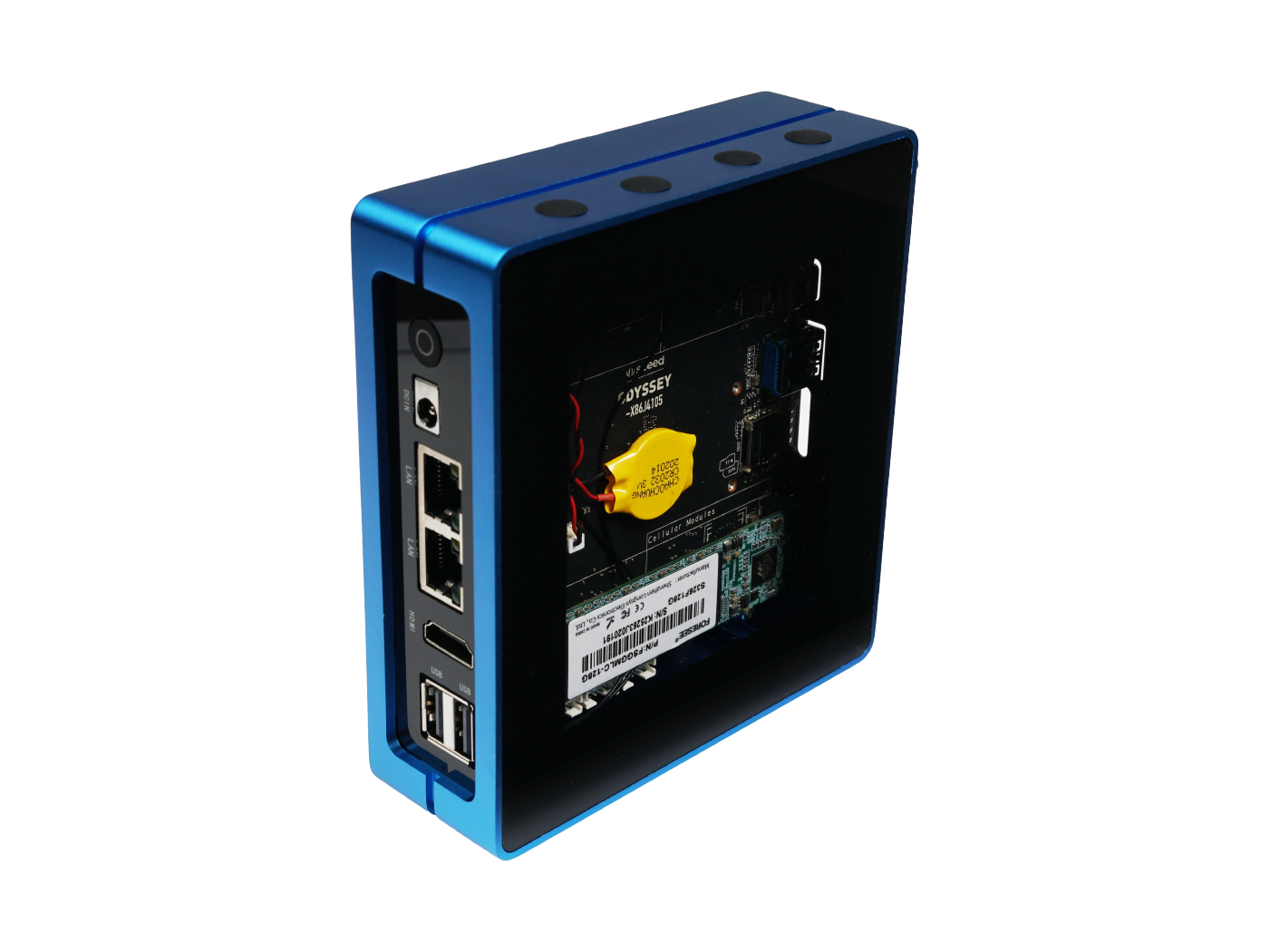 Odyssey Blue J4105 Windows 10 Mini PC with 128GB external SSD - Image 3