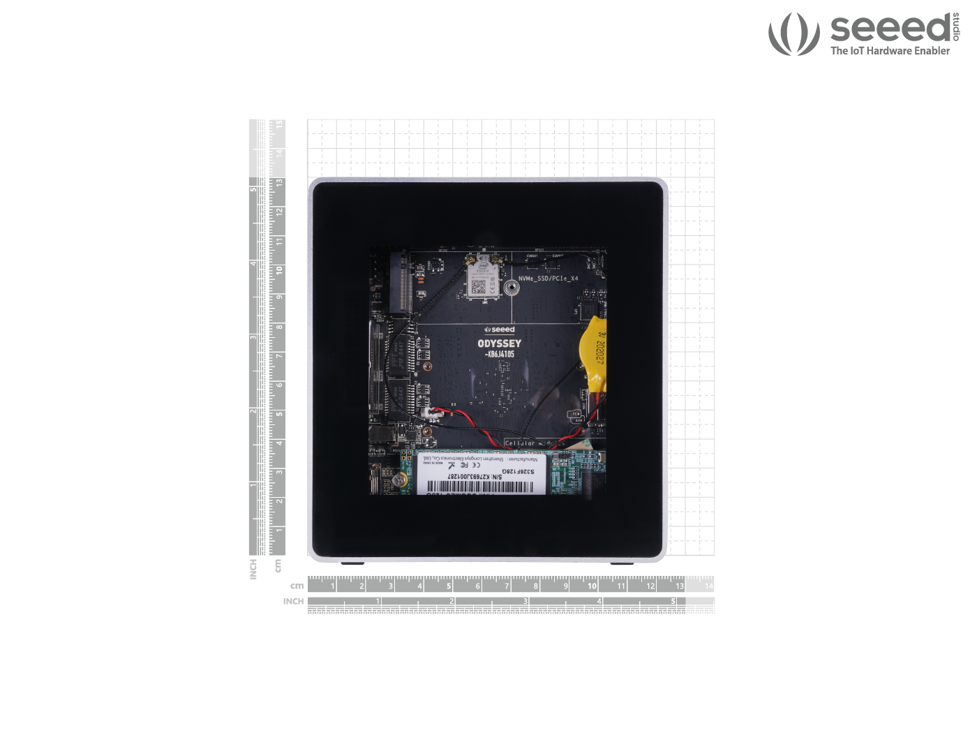 re_computer case silver version: Most Compatible Enclosure for popular SBCs including ODYSSEY - X86J4105, Raspberry Pi, BeagleBone and Jetson Nano/Xavier NX - Image 7