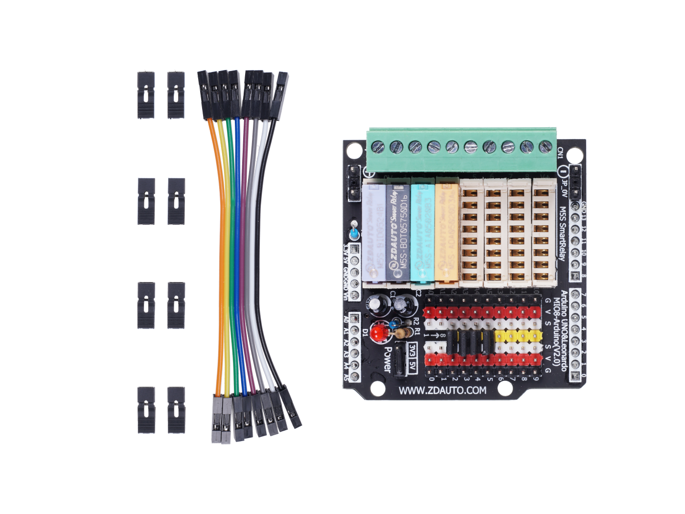 MIO Arduino Starter Kit with Expansion Board, M5S I/O modules and PLC – Compatible with Arduino UNO/ Leonardo - Image 4