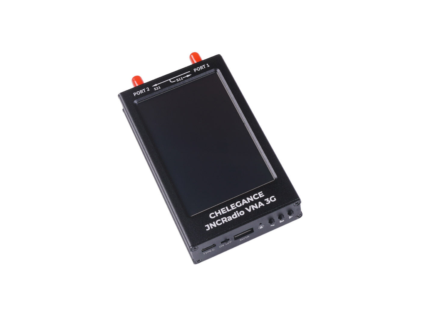 Chelegance JNCRadio VNA 4.3 Inch 3GHz Vector Network Analyzer- 50kHz-3GHz Short Wave HF VHF UHF, sweep speed 400pts/s, Aluminum alloy case, and IPS LCD Screen - Image 2