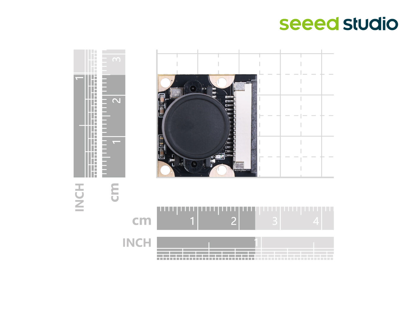 OV5647-67 FOV IR Camera module for Raspberry Pi 3B+4B, suitable for large or night landscape surveillance - Image 5