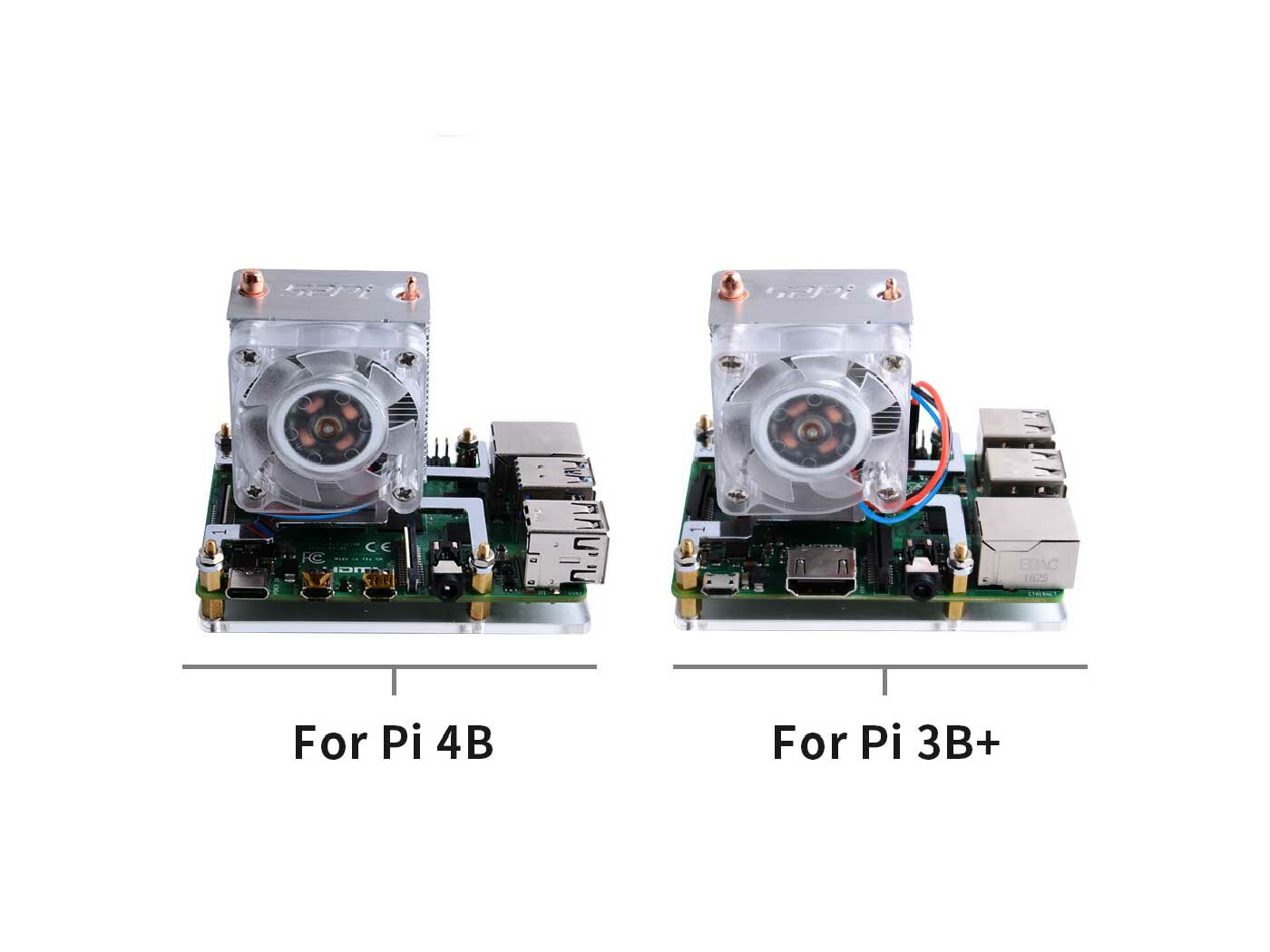 Blink Blink ICE Tower CPU Cooling Fan for Raspberry Pi (Support Pi 4) - Image 7