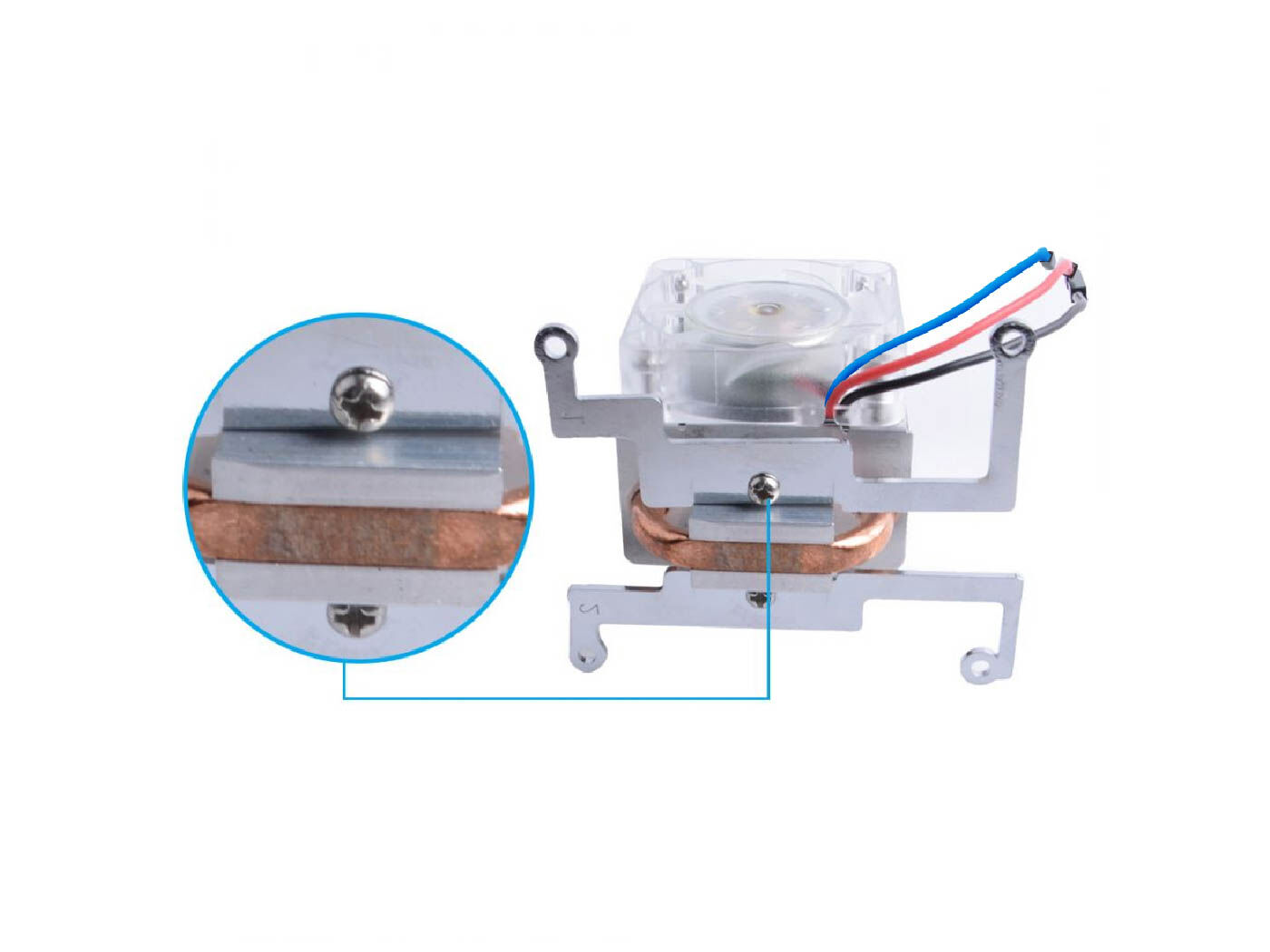 Blink Blink ICE Tower CPU Cooling Fan for Raspberry Pi (Support Pi 4) - Image 2