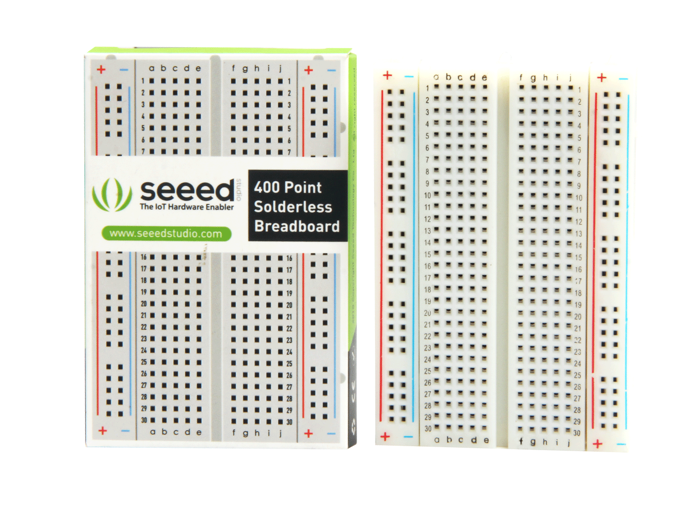 Seeed - 400 Point Solderless Breadboard for Raspberry Pi and Arduino Project - Image 3