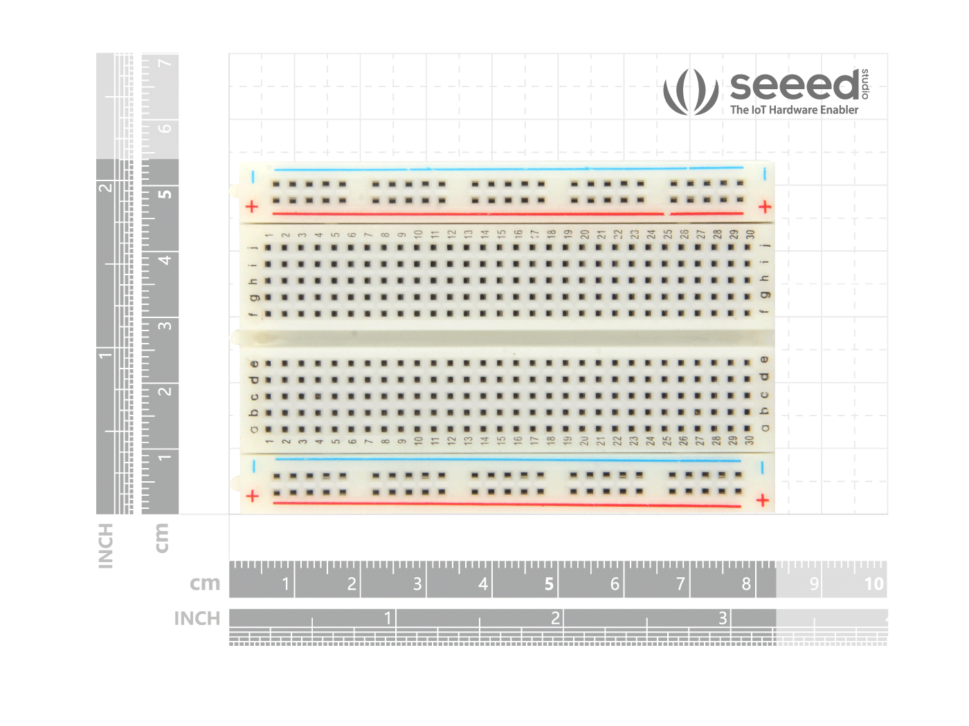 Seeed - 400 Point Solderless Breadboard for Raspberry Pi and Arduino Project - Image 4