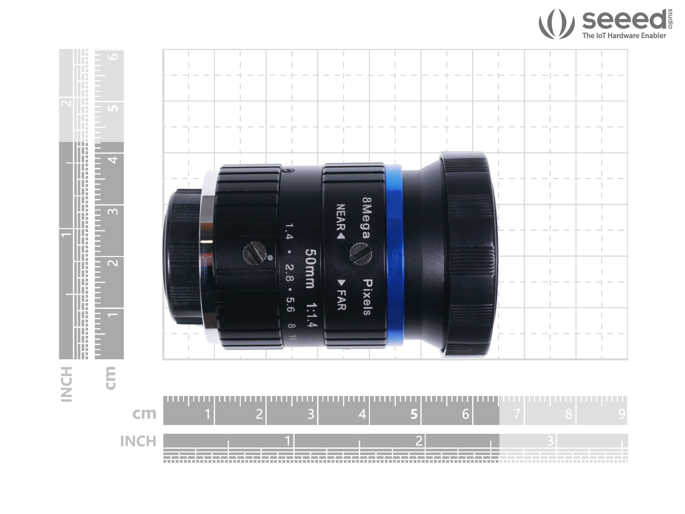 50mm 8MP Telephoto Lens for Raspberry Pi High Quality Camera with C-Mount - Image 5