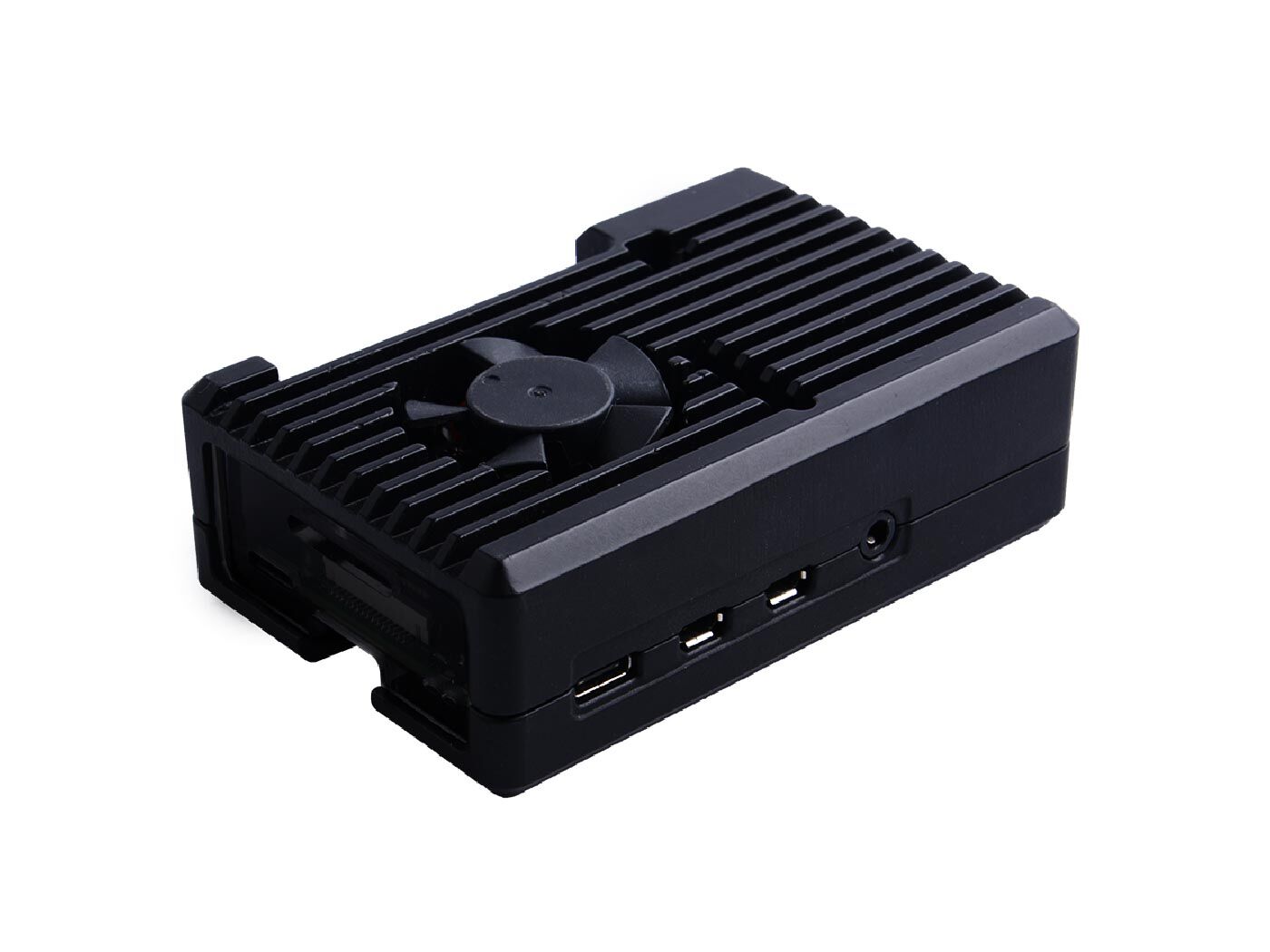 Aluminum Case with 3510 Fan for Raspberry Pi 4 - Image 2