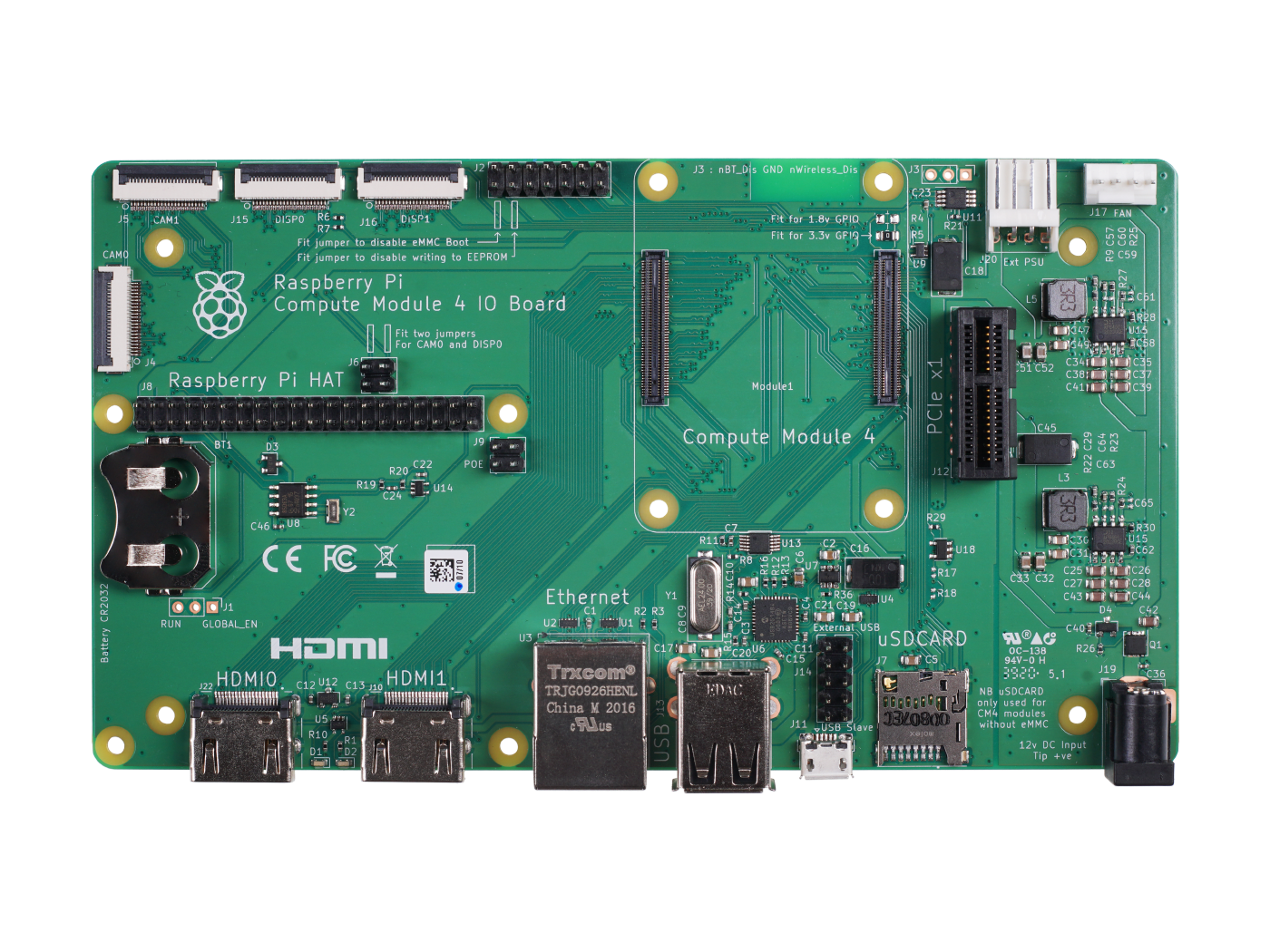 Raspberry Pi Compute Module 4 IO Board - Image 3
