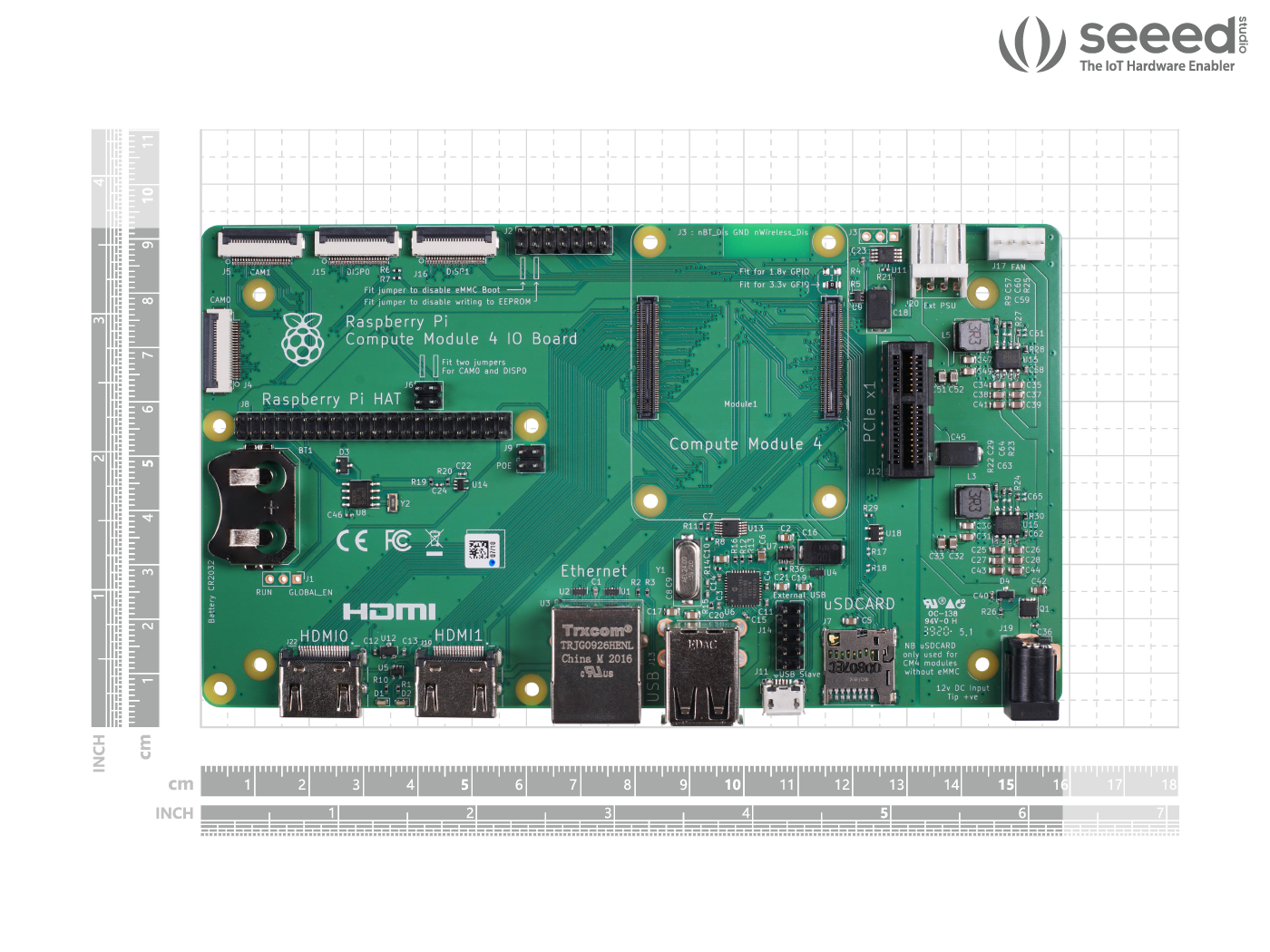 Raspberry Pi Compute Module 4 IO Board - Image 6