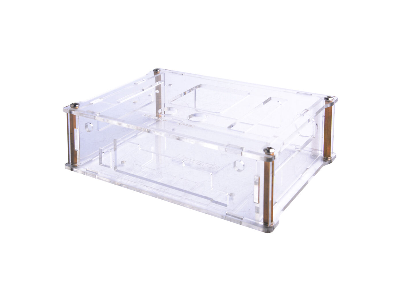 Acrylic Case for Jetson Nano B01 with Cooling Fan, Dual Antenna Mounts, Power/FR/RESET Buttons - Image 7