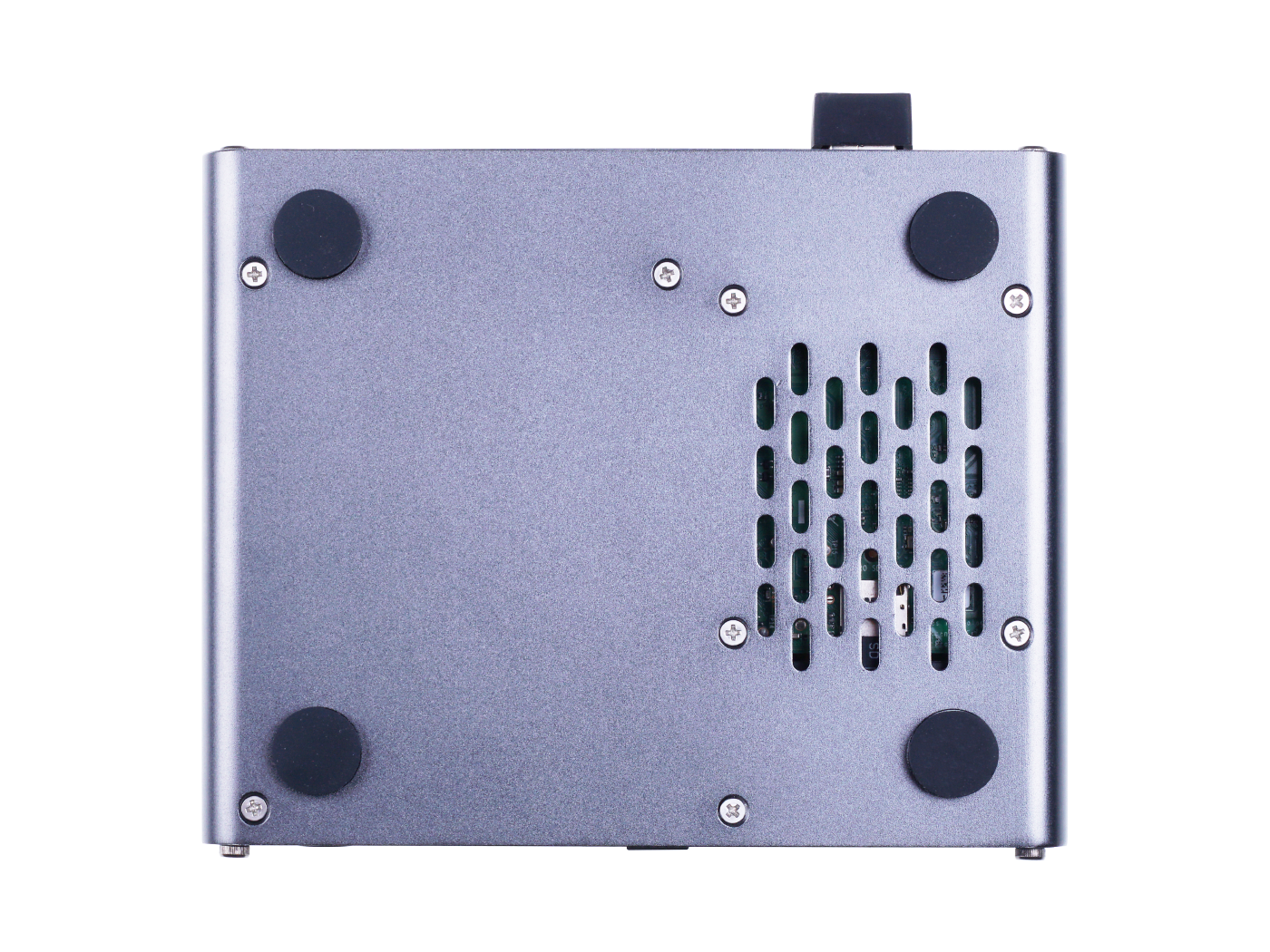 DeskPi Pro Case for Raspberry Pi 4 - 2.5 inch HDD/SSD Support, 2 x Full Size HDMI, Ice Tower Cooler - Image 5
