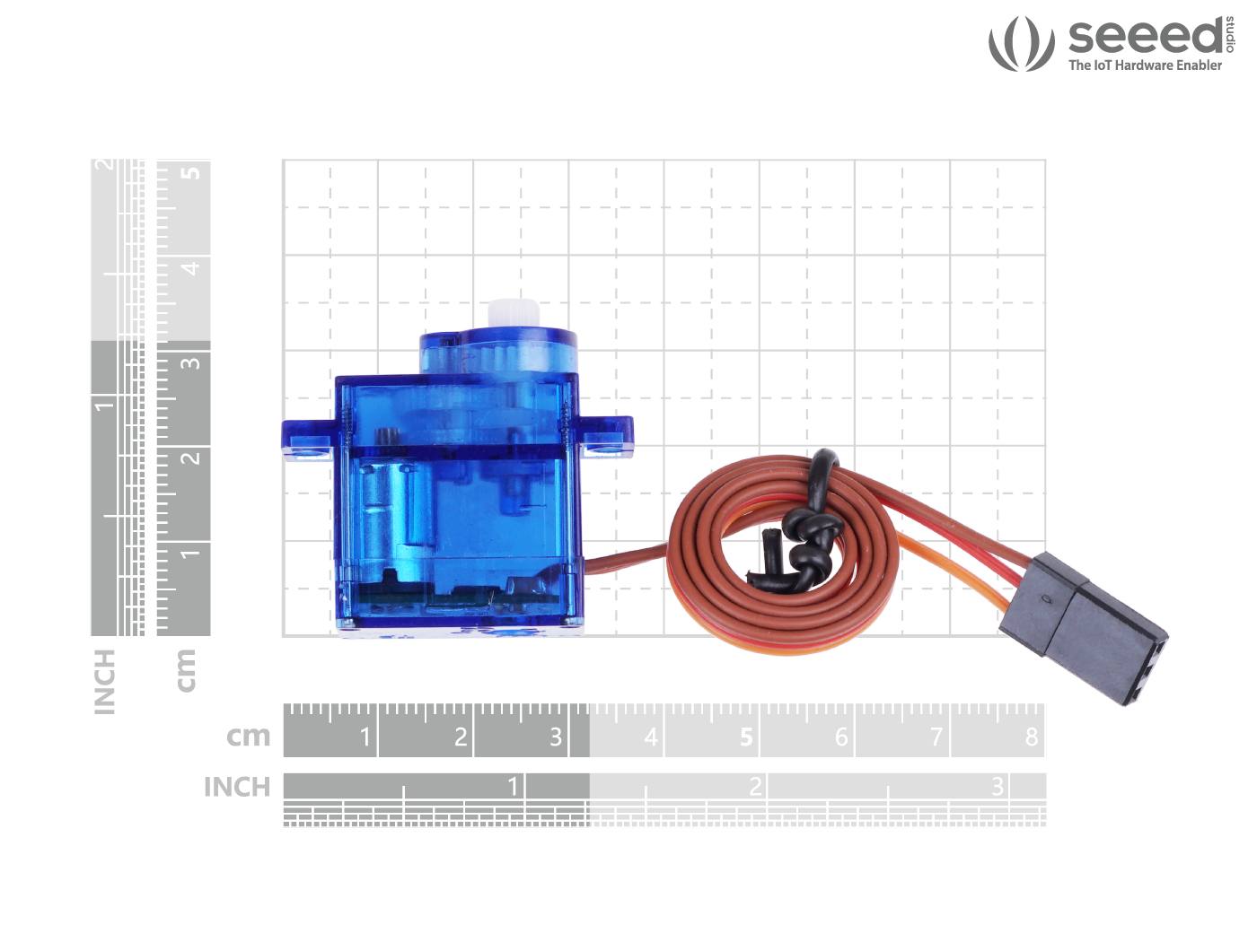 Analog 360° Continuous Rotation 9g Servo (FS90R) - Image 4