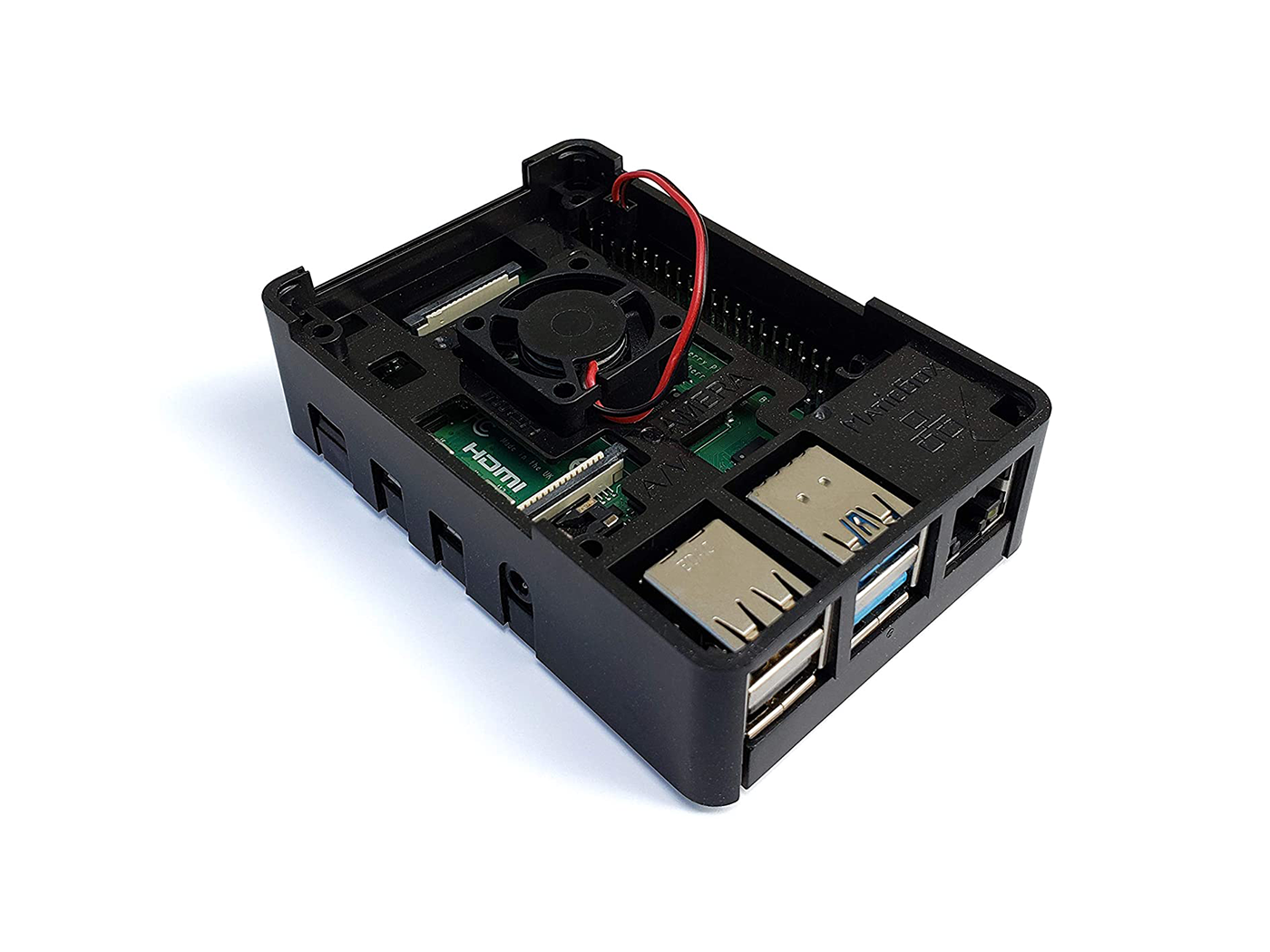 MaticBox 4 – Innovative case for Raspberry Pi 4 (Black) - Image 5