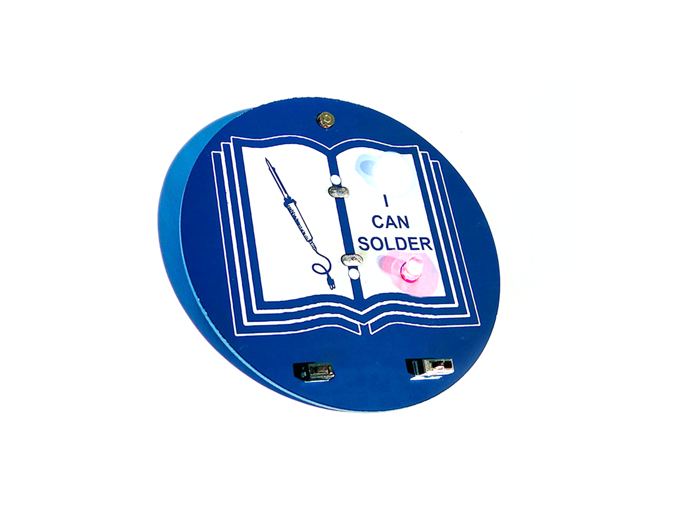 "I Can Solder" Badge kit - Image 4