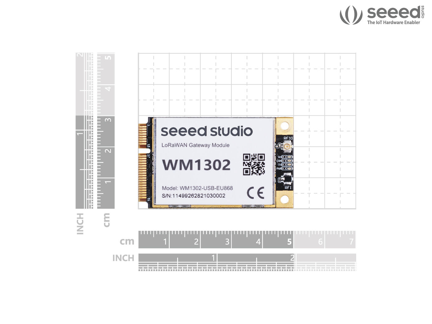 Wio-WM1302 Long Range Gateway Module(USB) - EU868 - Image 5