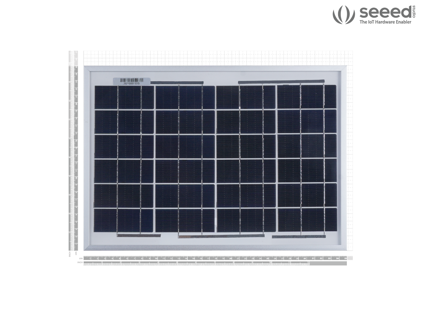 High-efficiency Waterproof PV-12W Solar Panel, w/ Brackets for Easy Installation - Image 8