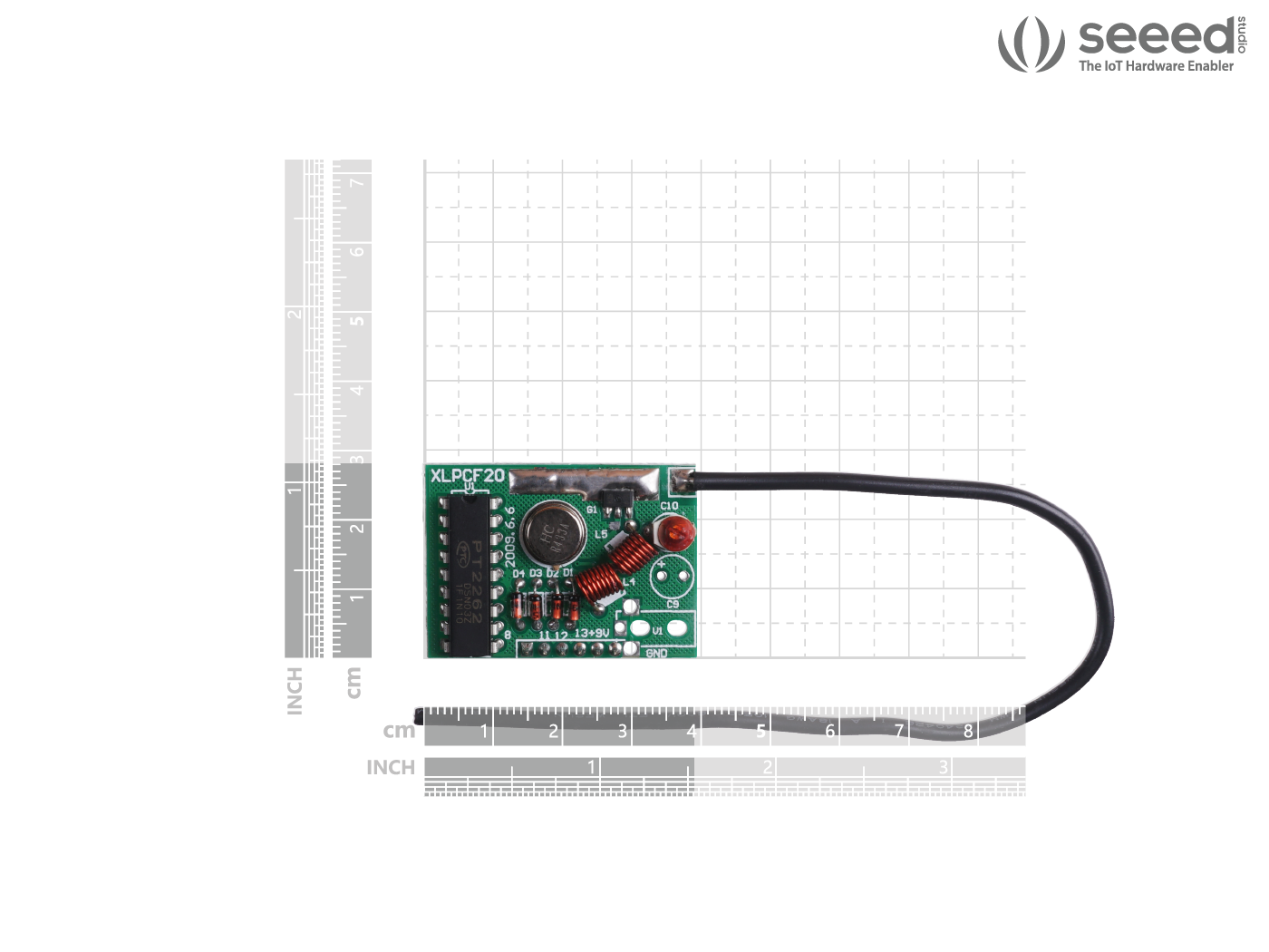RF Transmitter and Receiver Link Kit - 433MHz - Image 4