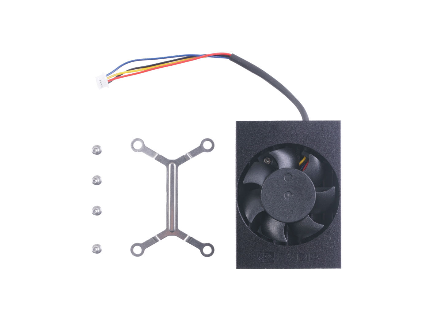 Aluminum Heatsink with bigger Fan for Jetson Xavier NX Module with Long Cable - Image 5
