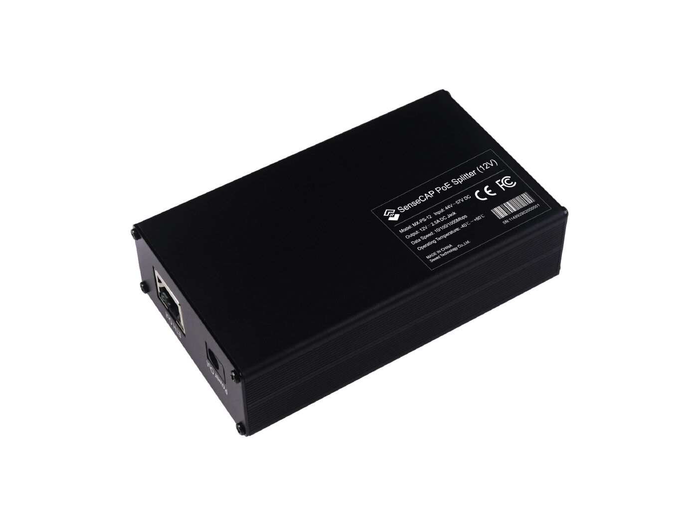 SenseCAP PoE Splitter DC Jack 12V, suitable for Bobcat / MerryIoT / SyncroB.it / Nebra / Kerlink / Heltec / FreedomFi / Panther and more - Image 2