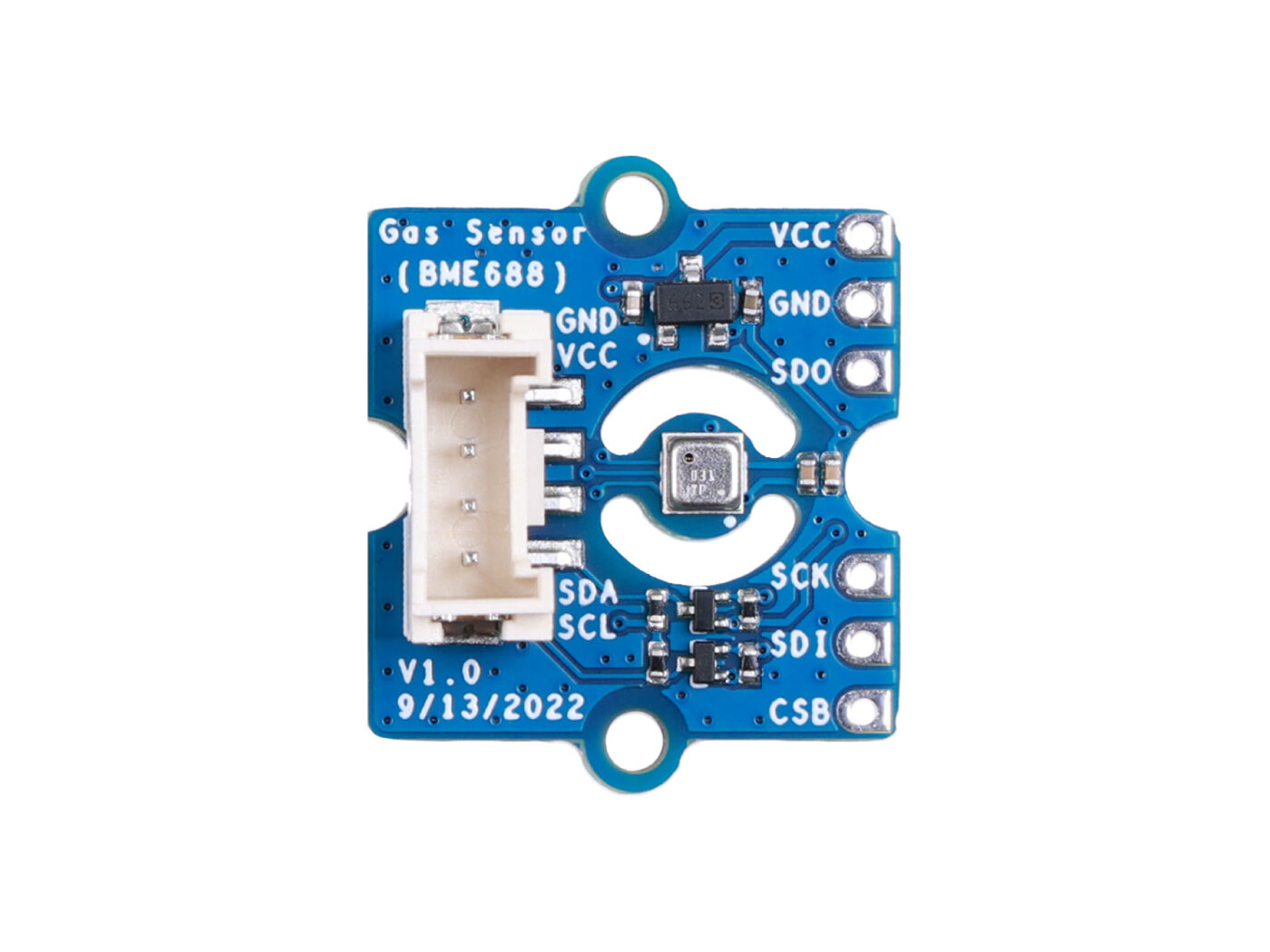Grove - Air Quality Sensor(BME688) with built-in AI, High-Performance 4-in-1, Gas, Humidity, Pressure and Temperature sensor - Image 5