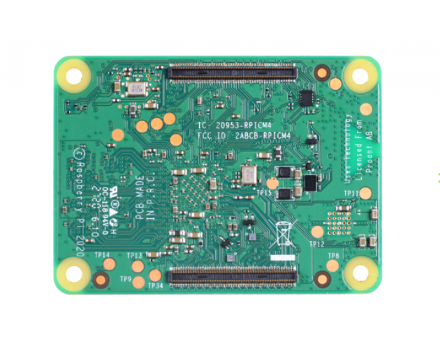 Dual Gigabit Ethernet NICs Carrier Board with Raspberry Pi Compute Module 4 - 2GB RAM, 2.4/5.0GHz Wi-Fi & Bluetooth 5.0 - Image 5