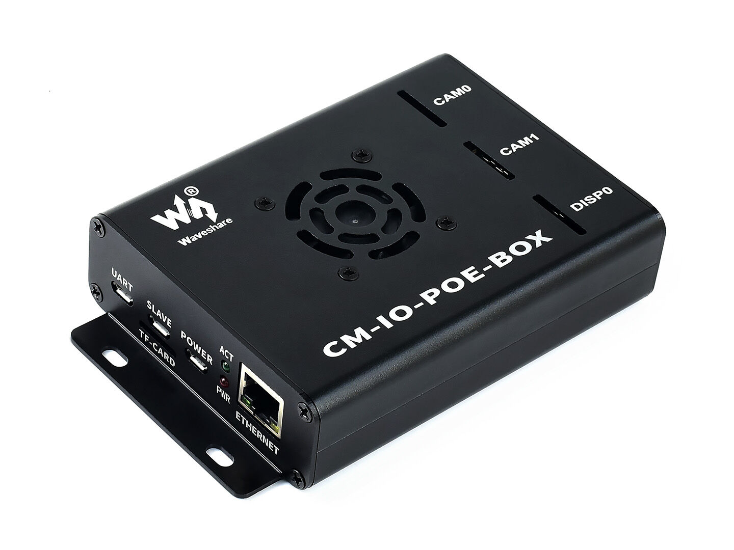 Raspberry Pi Case with Raspberry PoE Expansion Board for Raspberry Pi Computer Module