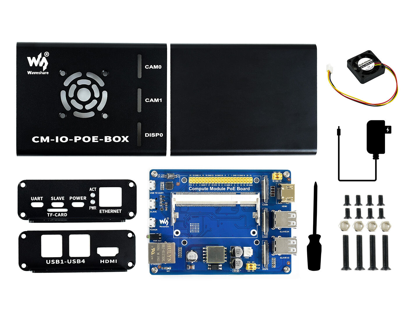 Raspberry Pi Case with Raspberry PoE Expansion Board for Raspberry Pi Computer Module - Image 6