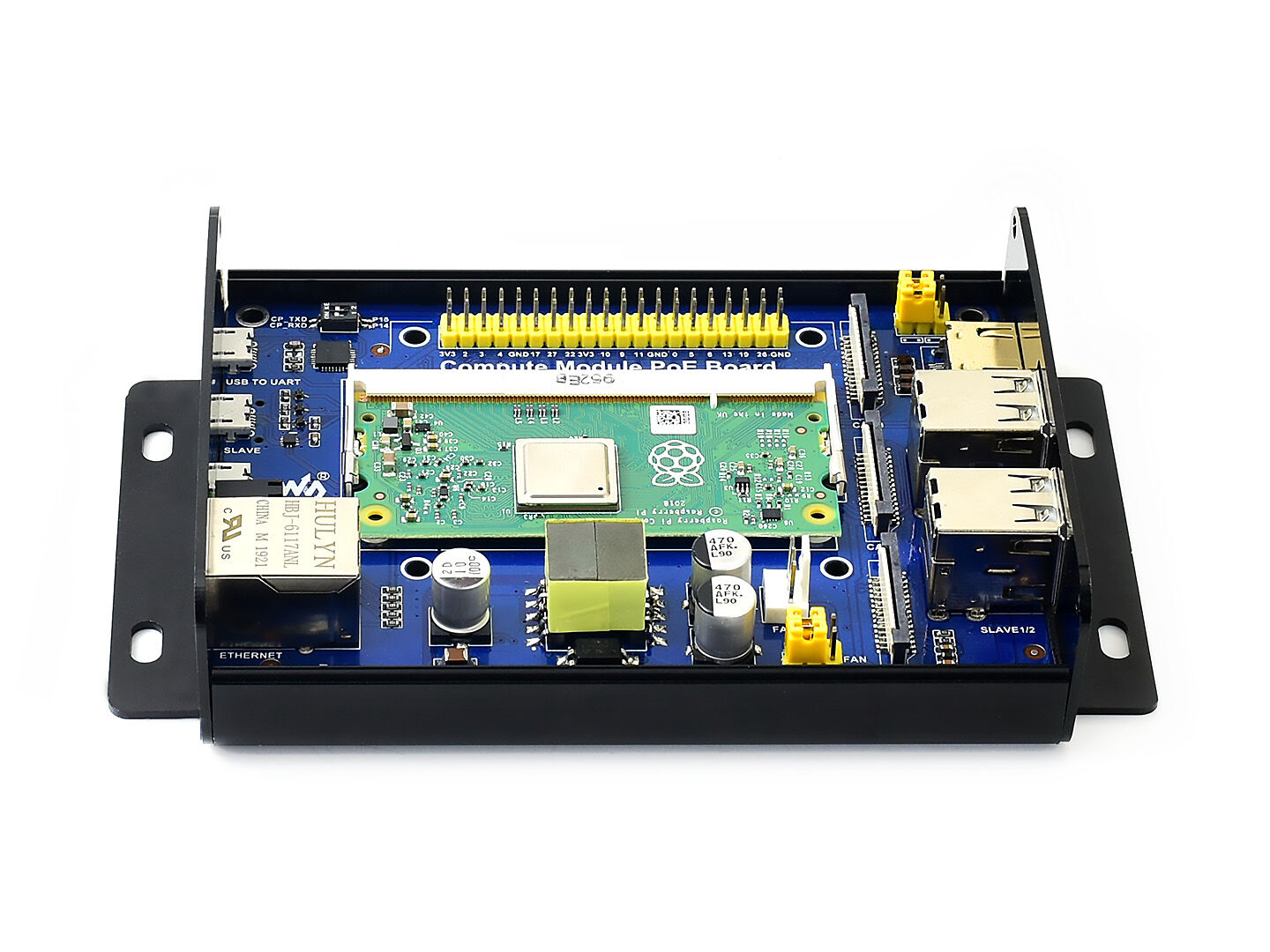 Raspberry Pi Case with Raspberry PoE Expansion Board for Raspberry Pi Computer Module - Image 4