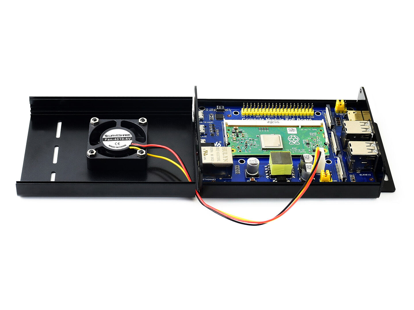 Raspberry Pi Case with Raspberry PoE Expansion Board for Raspberry Pi Computer Module - Image 5