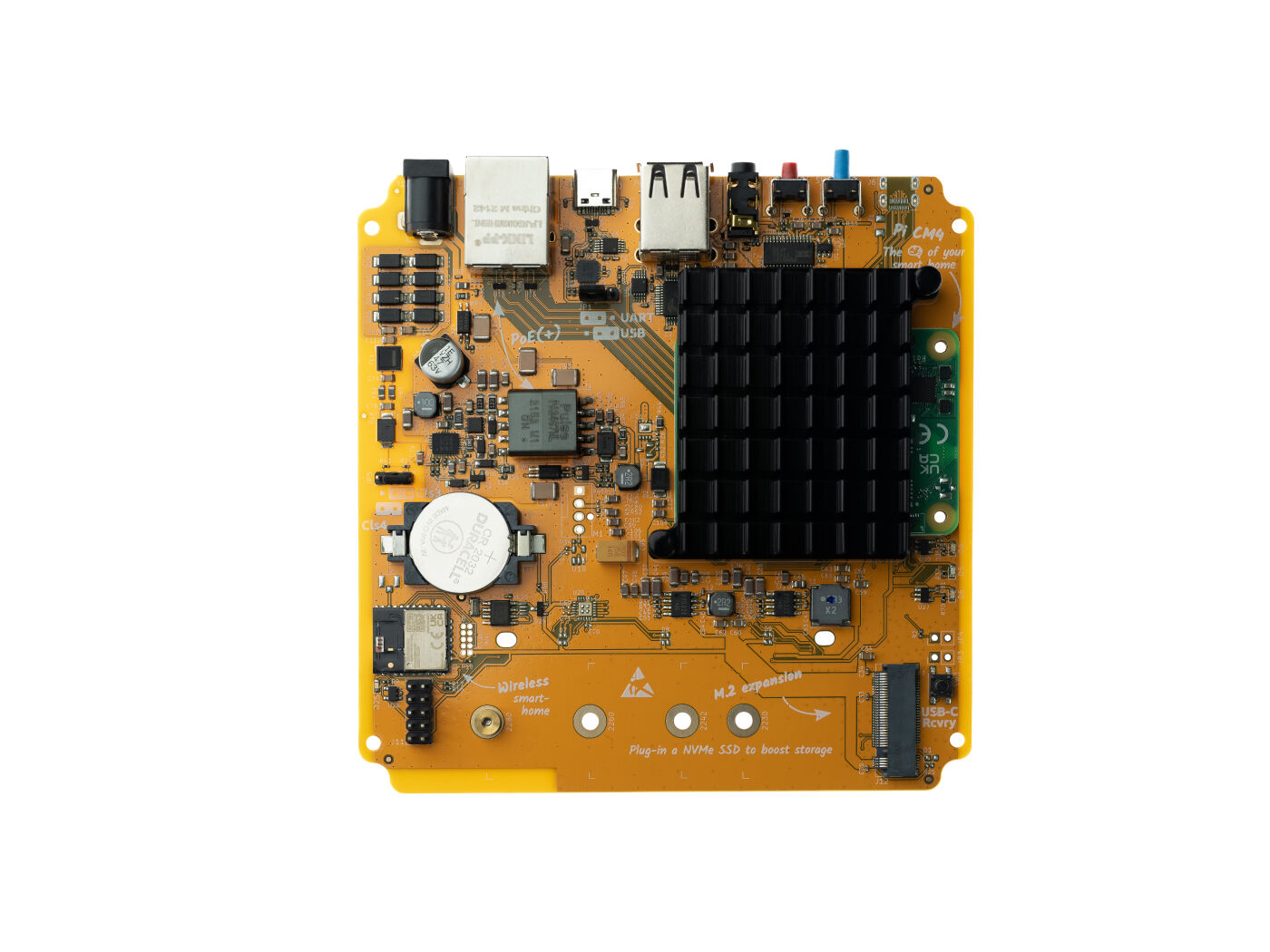 Home Assistant Yellow Kit with selectable CM5/CM4 & SSD & Panel & Sensor & Actuator - Image 2