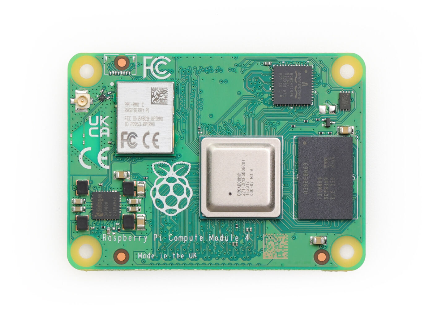 Raspberry Pi Compute Module CM4104000 - 4GB RAM, 2.4/5.0GHz Wi-Fi & Bluetooth 5.0 (CM4104000) - Image 2