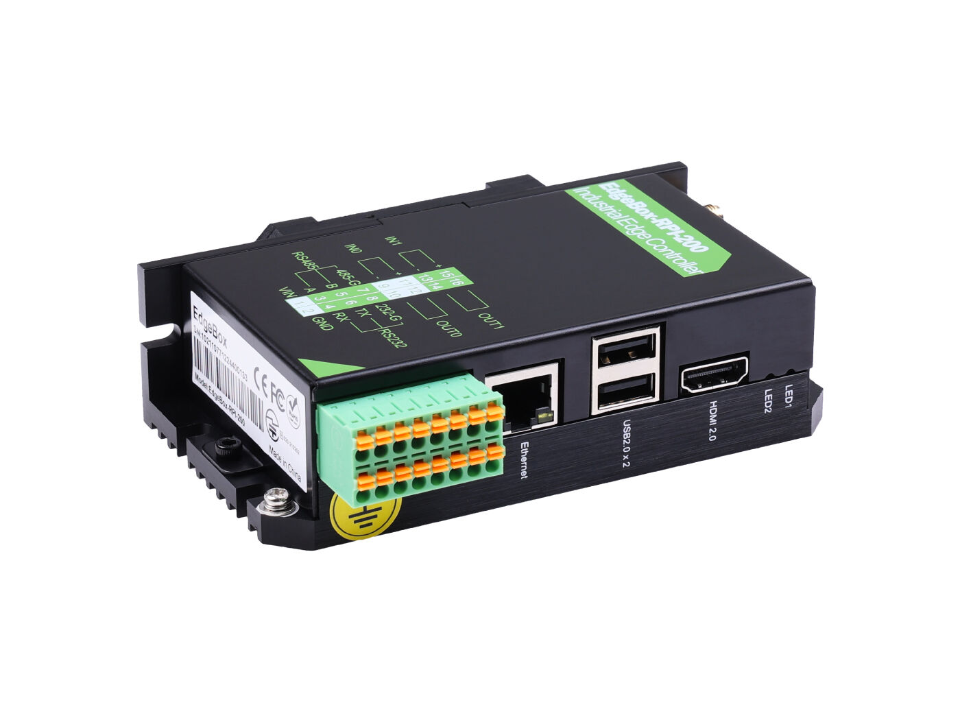 EdgeBox RPi 200 - Raspberry Pi IoT Edge Device | IoT Gateway | 2GB RAM, 8GB eMMC, WiFi - Image 3