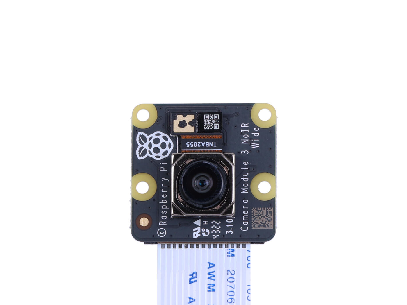 Raspberry Pi Camera Module 3 Wide NoIR - Sony IMX708, 4608 × 2592 pixels, 120 degrees Diagonal FOV, autofocus - Image 2