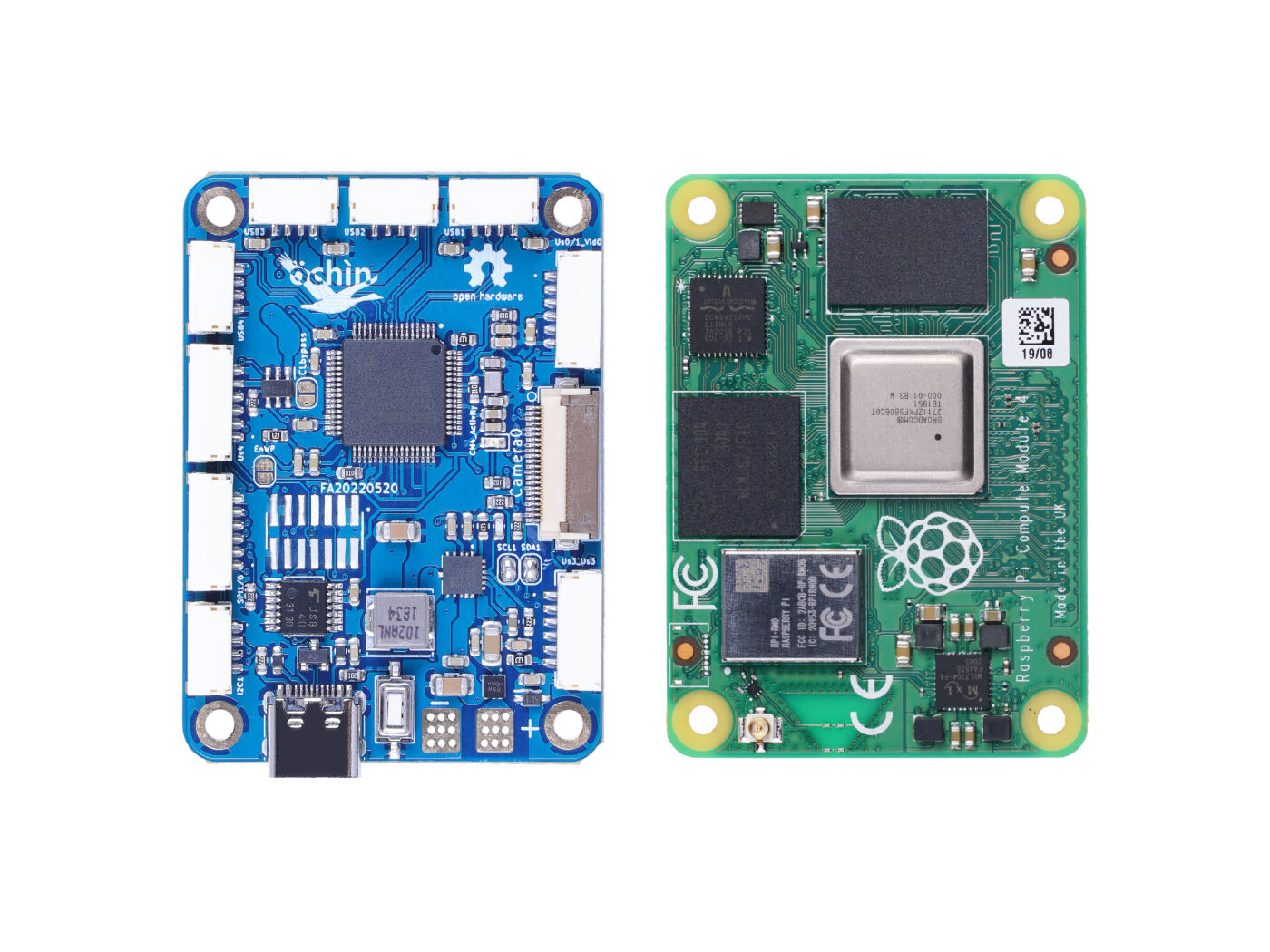 Ochin CM4 -Tiny Carrier Board with Raspberry Pi CM4102032 - Image 2