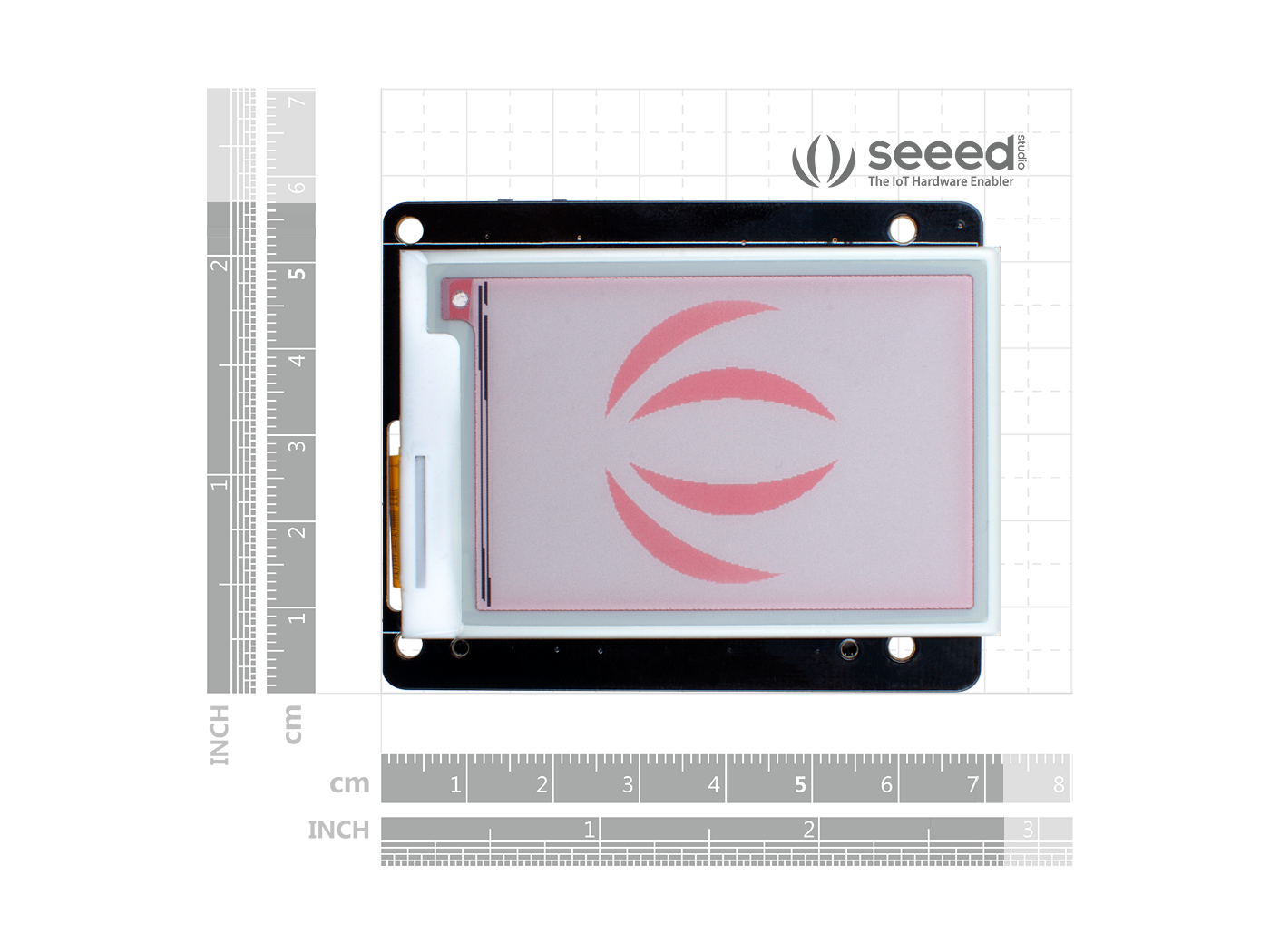 2.7'' Triple-Color E-Ink Display for Raspberry Pi - Image 6