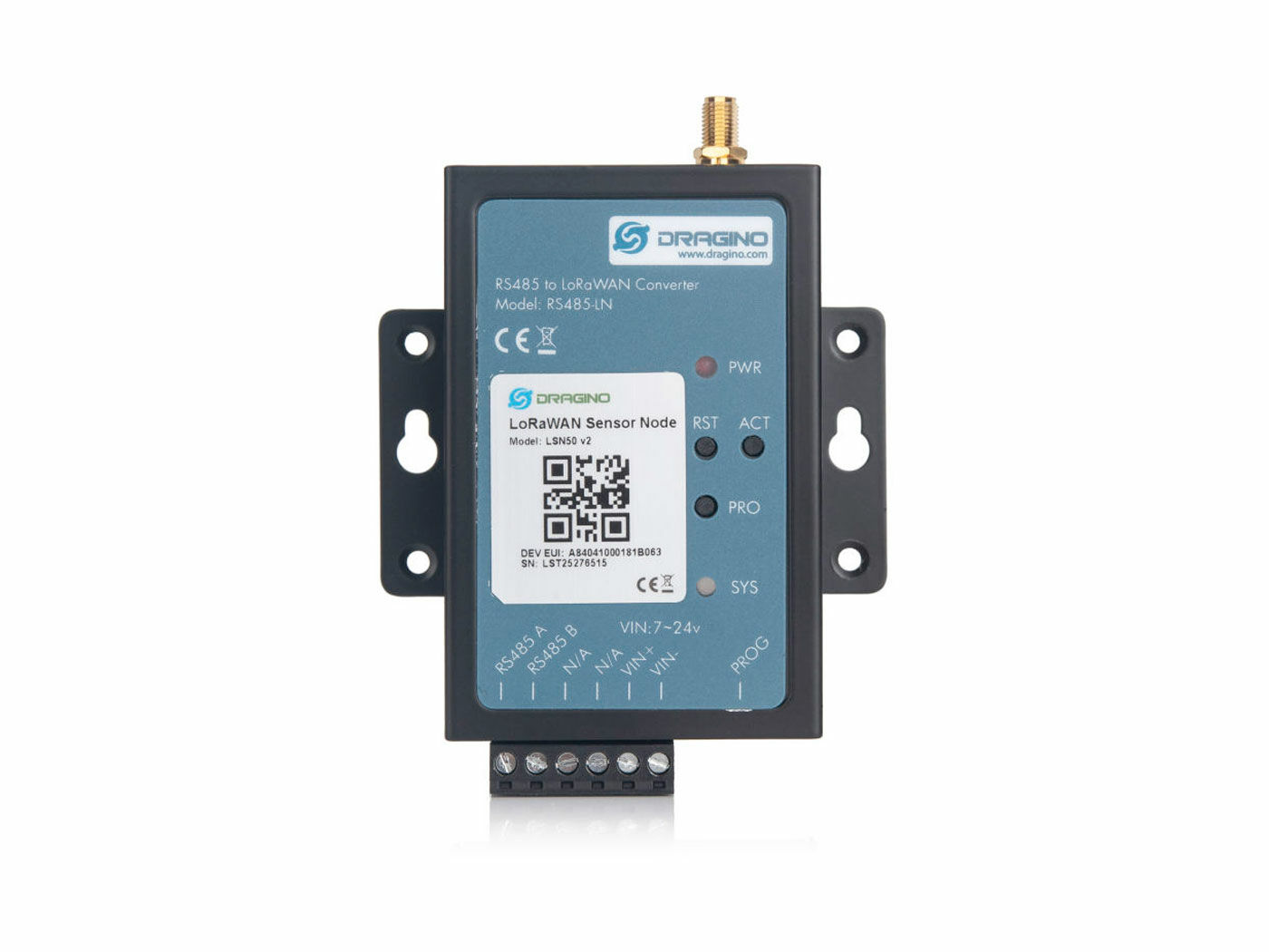 Dragino RS485 to LoRaWAN Converter (SX1276) RS485-LN-US915MHz - Image 2