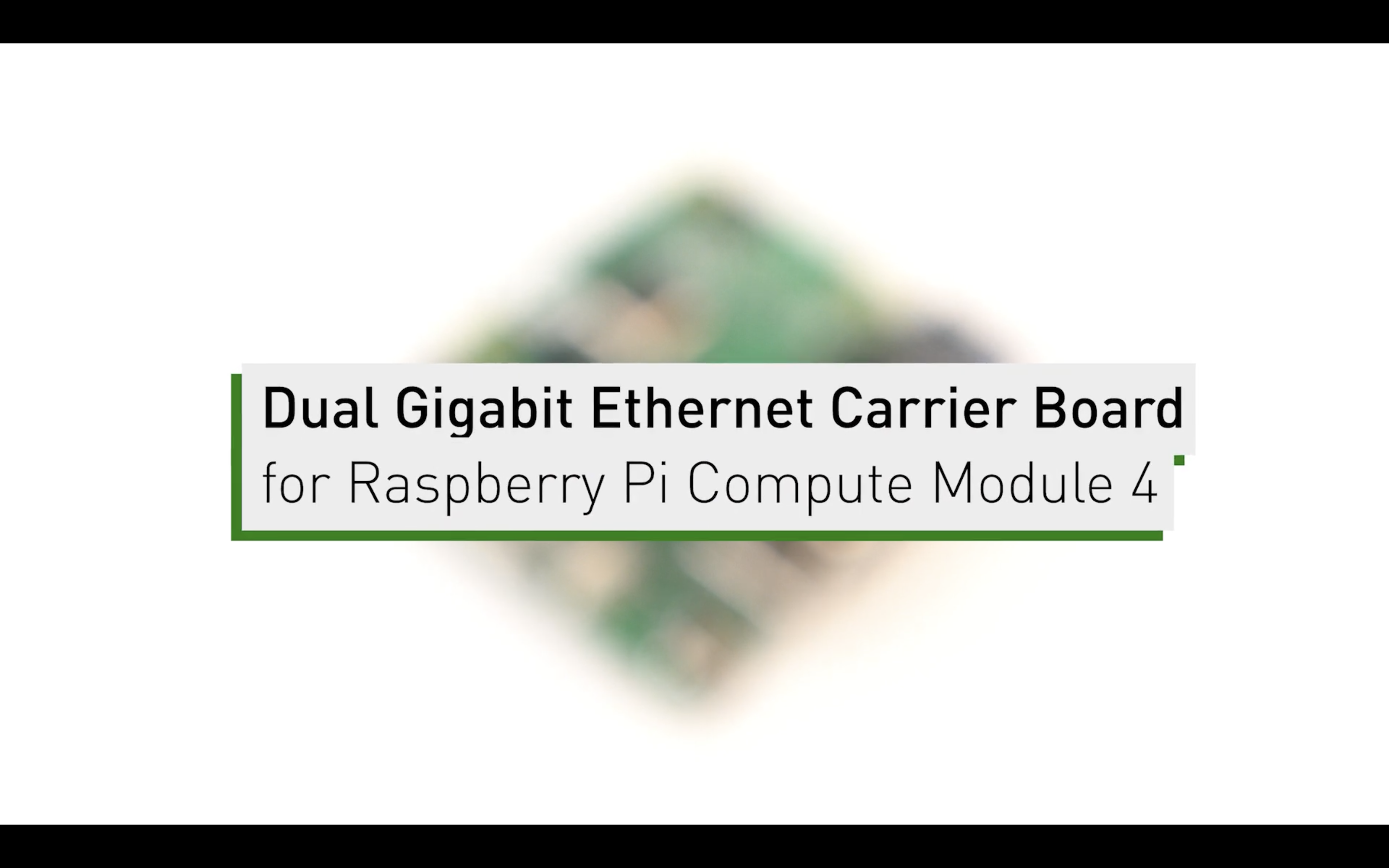 Dual Gigabit Ethernet NICs Carrier Board for Raspberry Pi Compute Module 4 - USB 3.0 connectors, Micro-HDMI interface, MIPI CSI/DSI, FPC connector, Micro-SD Card Slot, Compact size, OpenWrt supported - Image 2