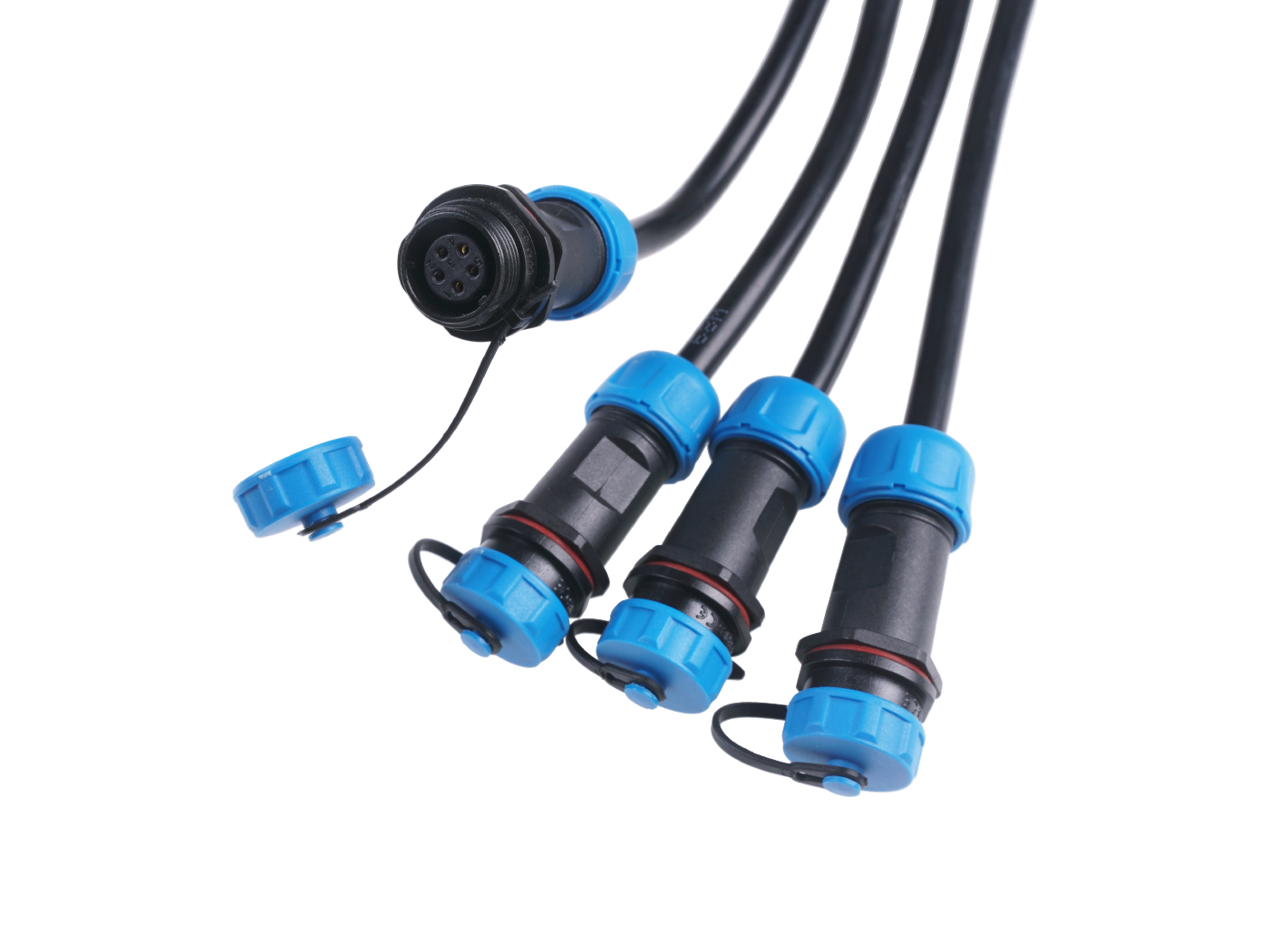 Industrial IP68 Modbus RS485 1-to-4 Splitter/Hub (to be used w/ SenseCAP Sensor Hub) - Image 3