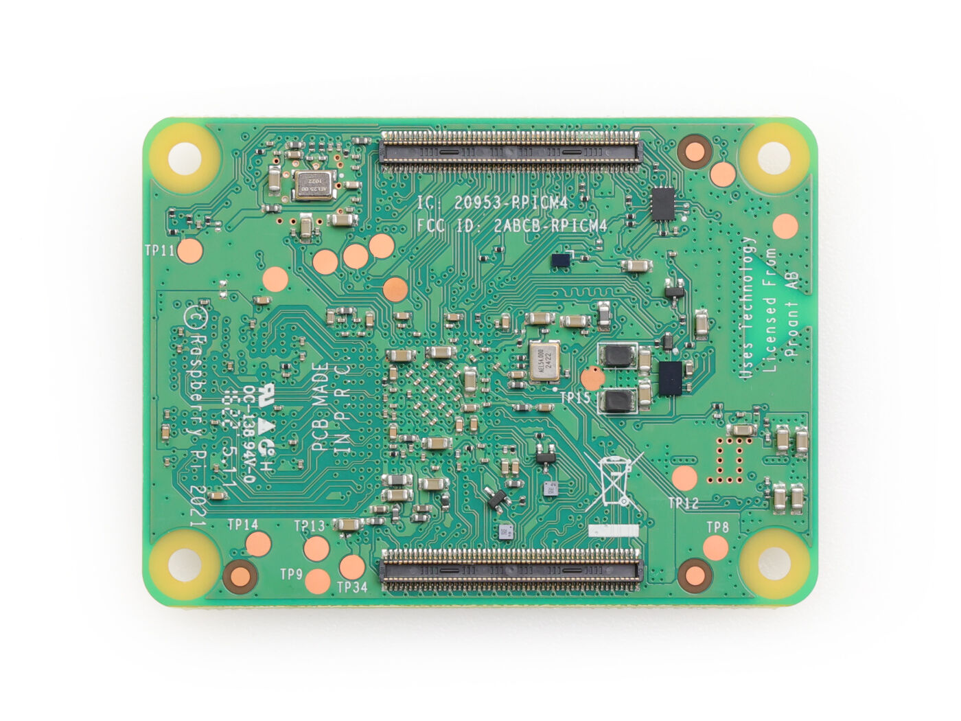 Raspberry Pi Compute Module CM4104000 - 4GB RAM, 2.4/5.0GHz Wi-Fi & Bluetooth 5.0 (CM4104000) - Image 3