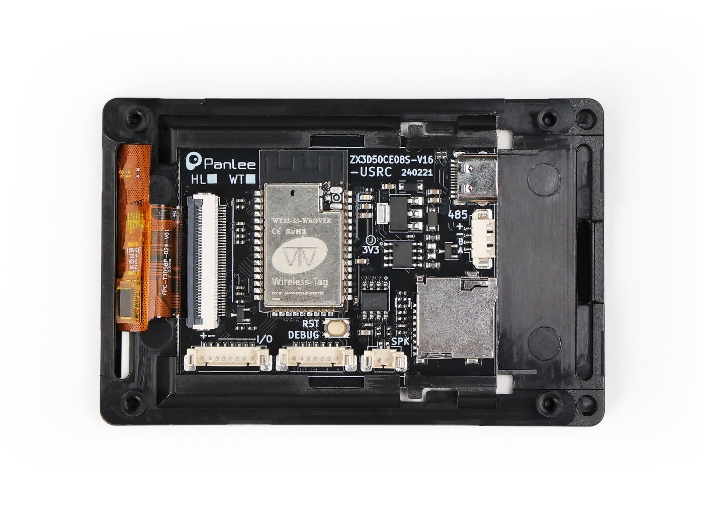 WT32-SC01 Plus - ESP32 development board With 3.5 Inch LCD IPS Display Touch Screen - Image 3