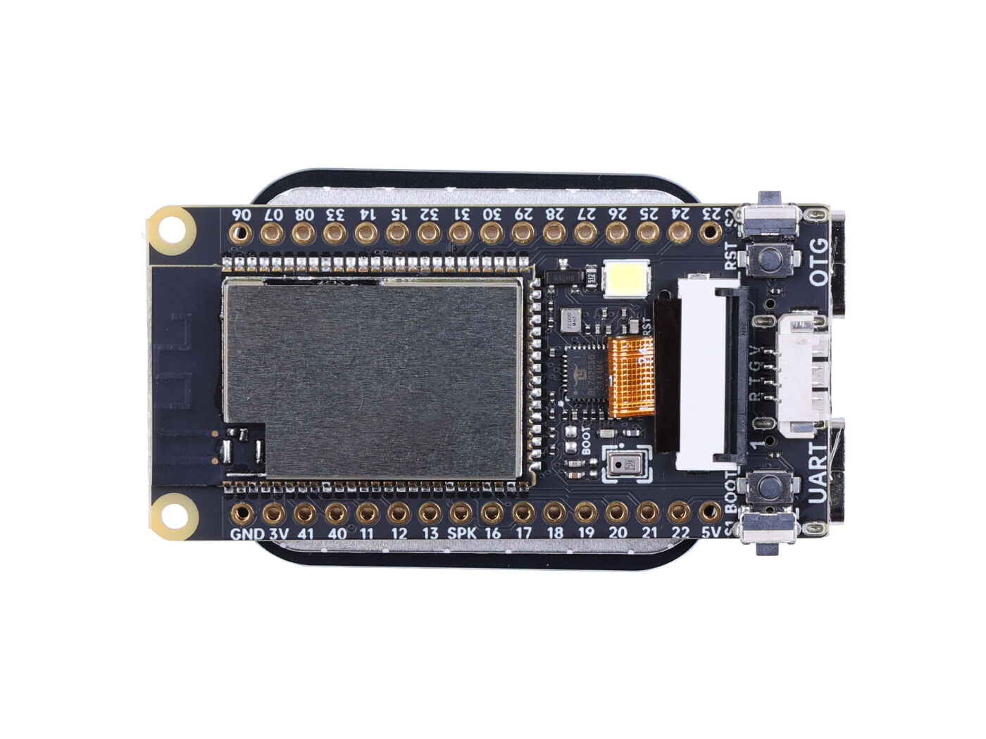Sipeed M1s Dock AI RISC-V Development Broad with 1.69 Inch CTP Screen,WiFi/BT/Bluetooth5/wireless module - 768KB SRAM + 64MB RAM - Image 3