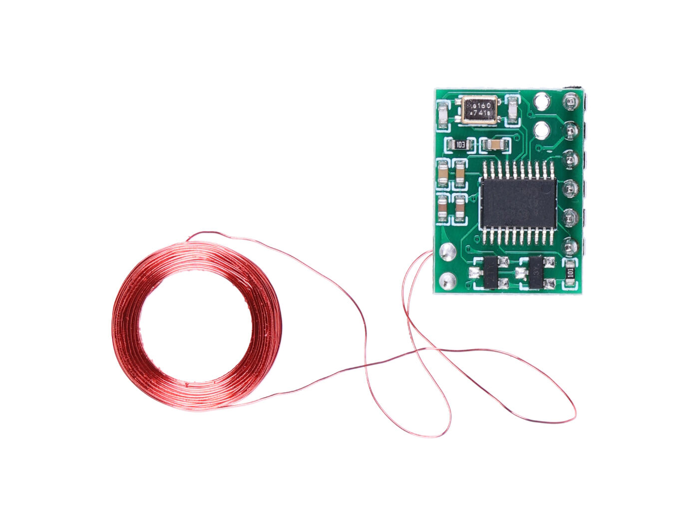 Mini 125Khz RFID Module - Pre-Soldered Antenna (35mm Reading Distance) - Image 3