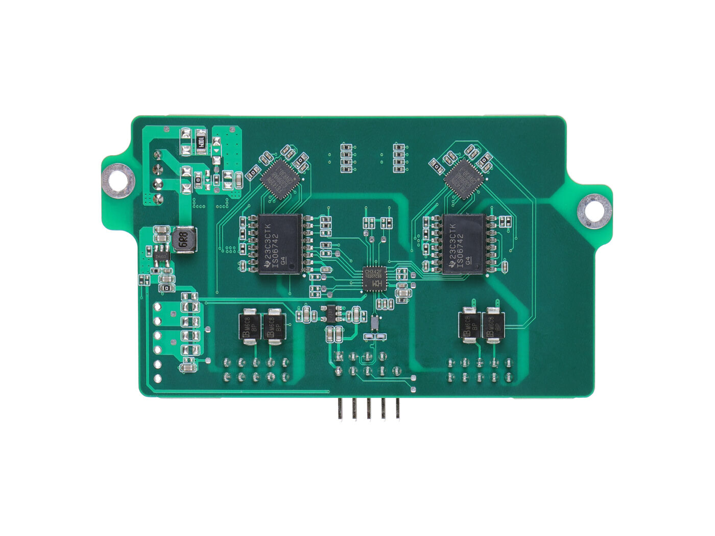 reTerminal DM Dual DB9 extension - dual RS232/422/485 DB9 interface - Image 3