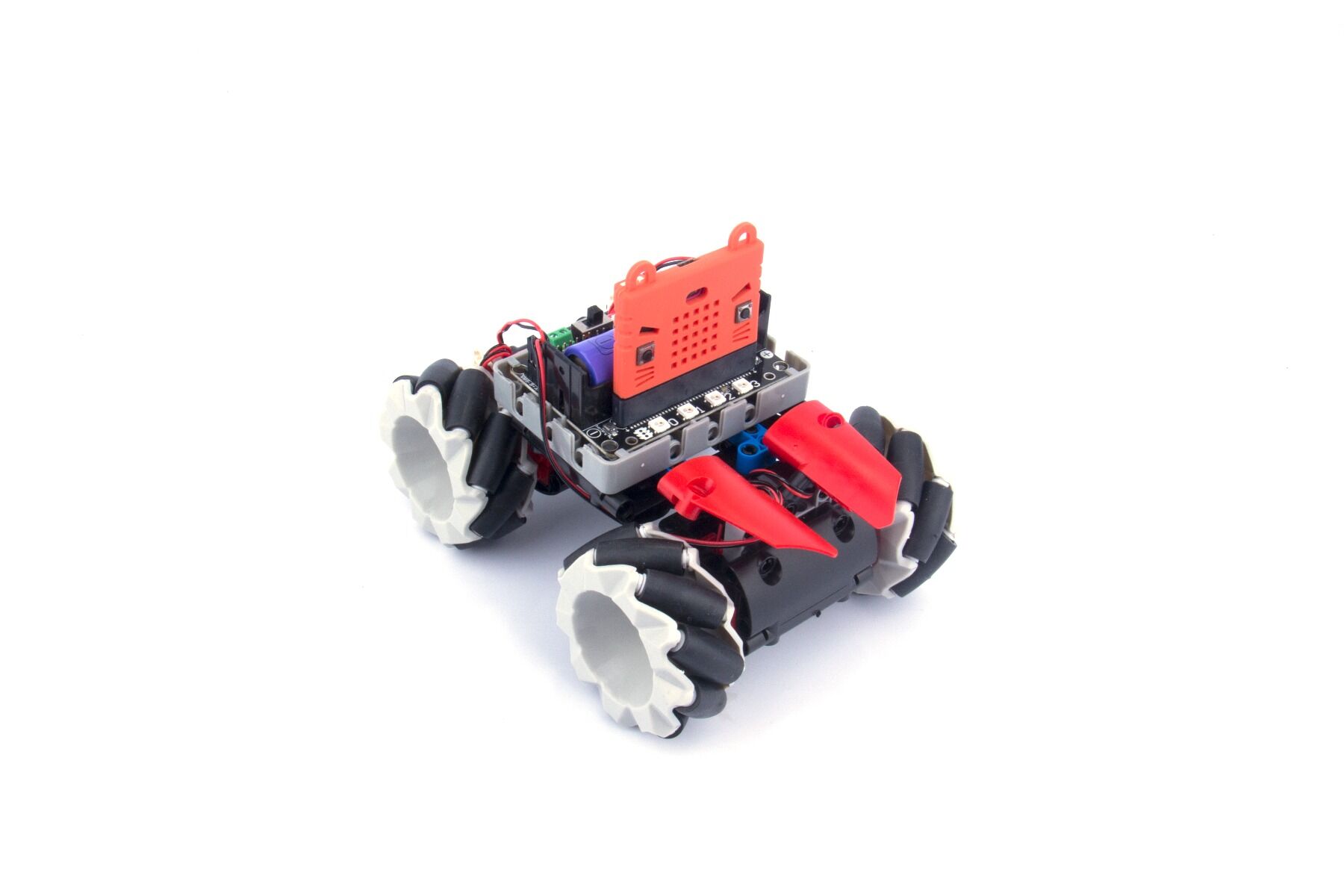 Robot Bit-Mecanum Wheel Car Kit for Micro Bit ,Makecode or Kittenblock-Scratch3 - Image 5
