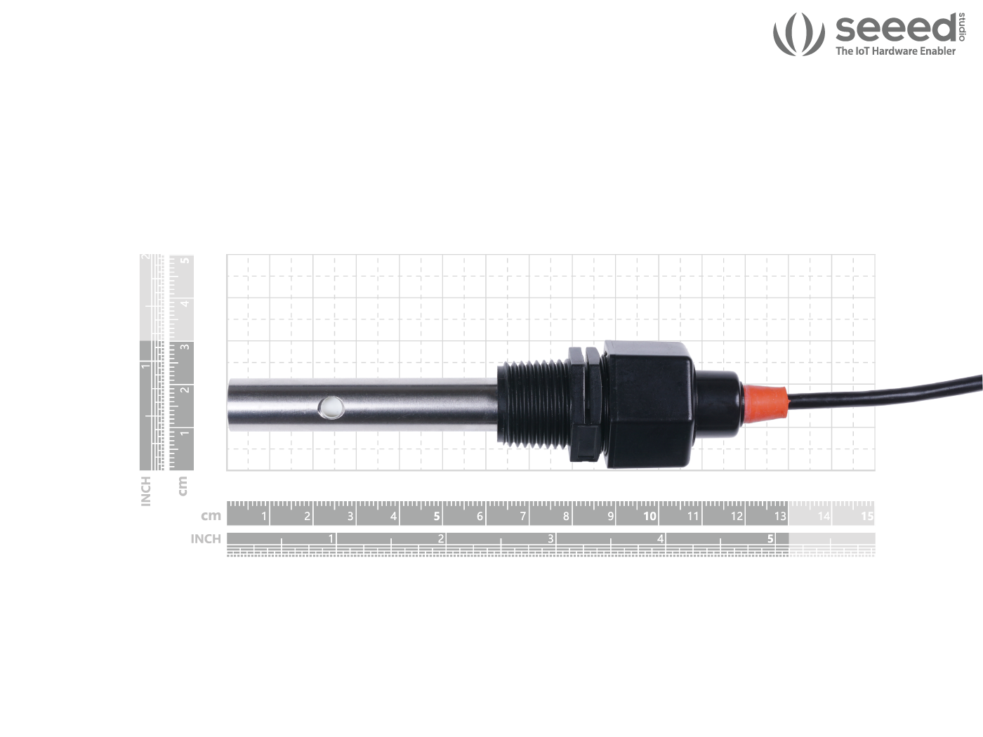 Industrial EC & TDS Sensor MODBUS-RTU RS485 & 0-2V Analog Voltage with waterproof aviation connector - Image 6