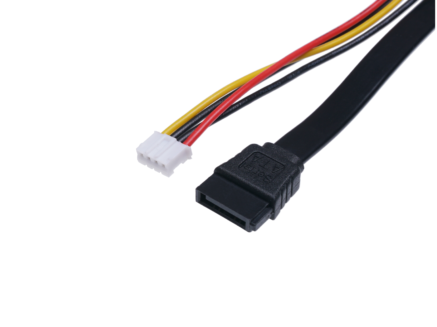 4-Pin Power & SATA Data to SATA 22Pin(7+15Pin) Cable for ODYSSEY - X86J4105 – 26AWG/ 200mm line length - Image 3