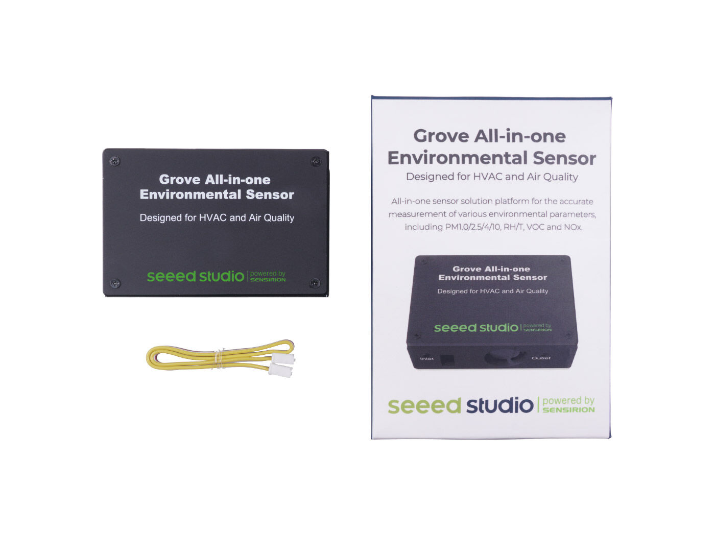 Grove - SEN54 All-in-one environmental sensor - VOC, RH, Temp, PM1.0/2.5/4/10 with proprietary algorithms, HVAC, Air Purifier - Image 3